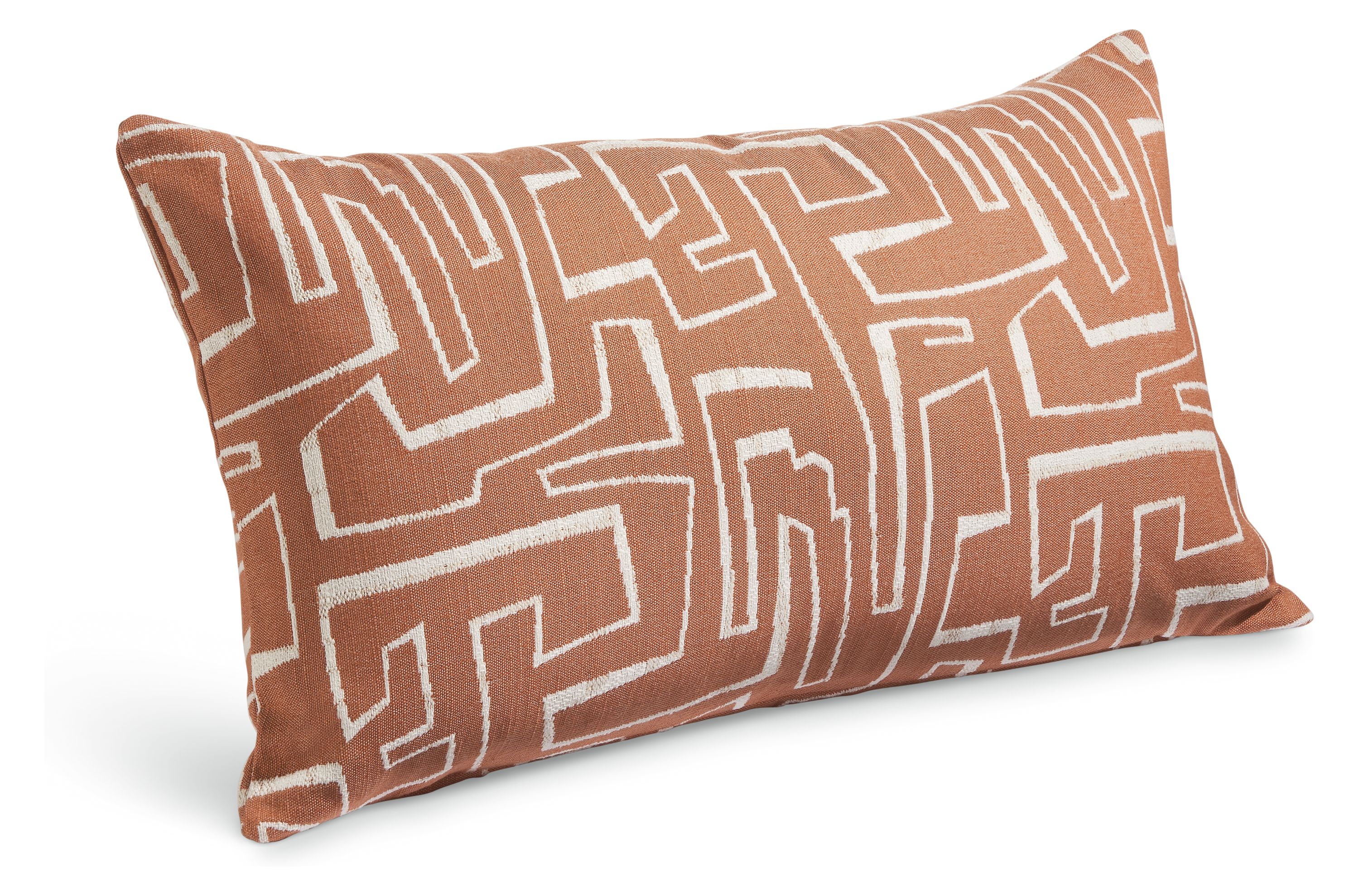 Theon 22w 13h Outdoor Pillow in Rust