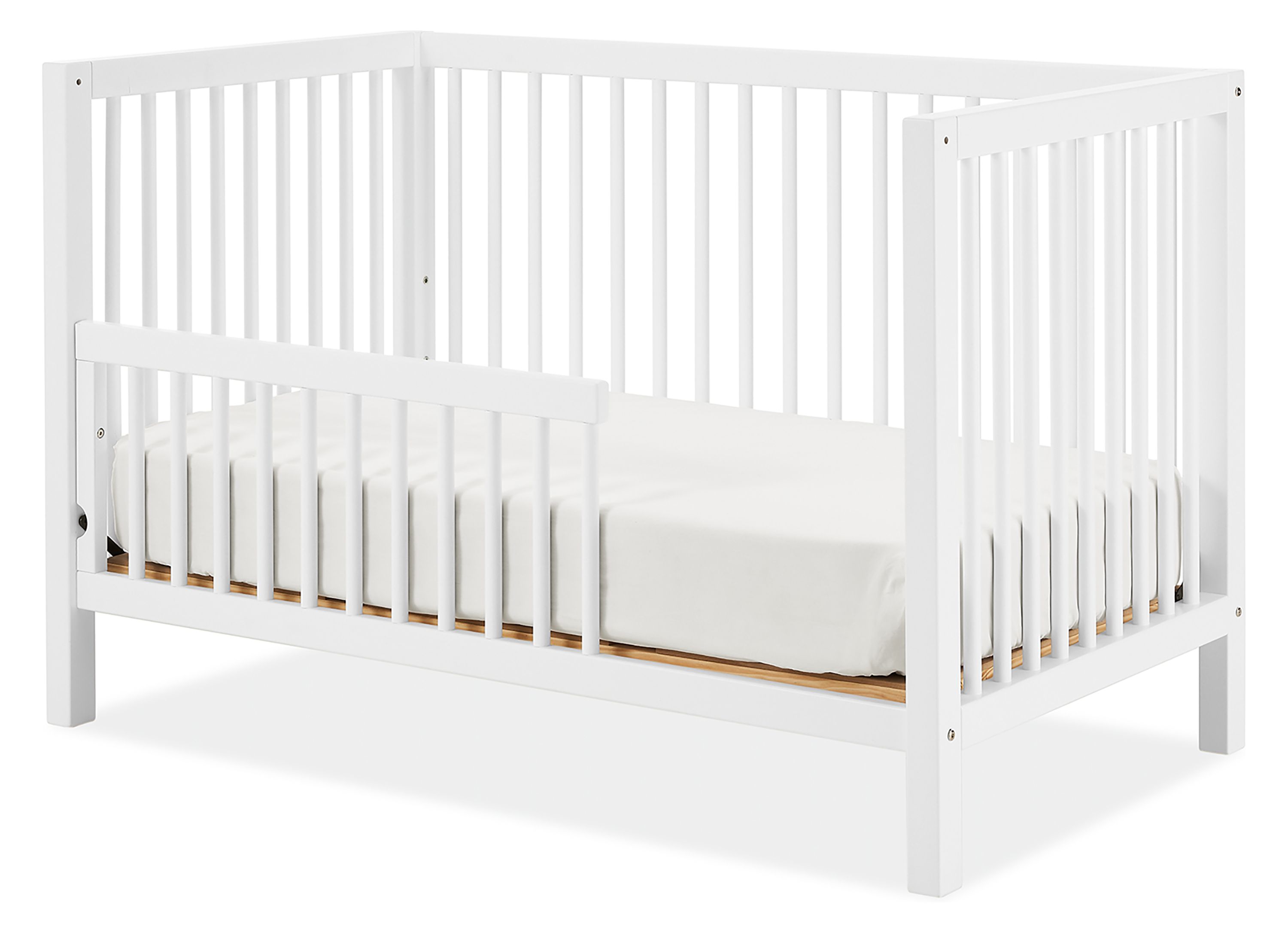 Aster Toddler Conversion Rail in White