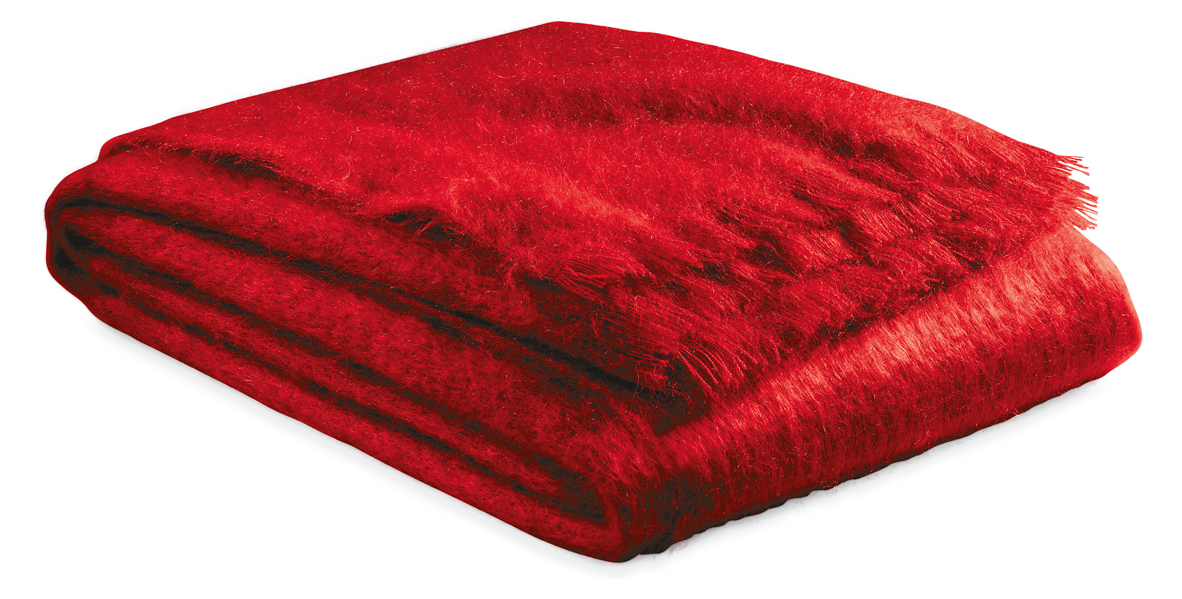 Townes Throw Blanket in Red