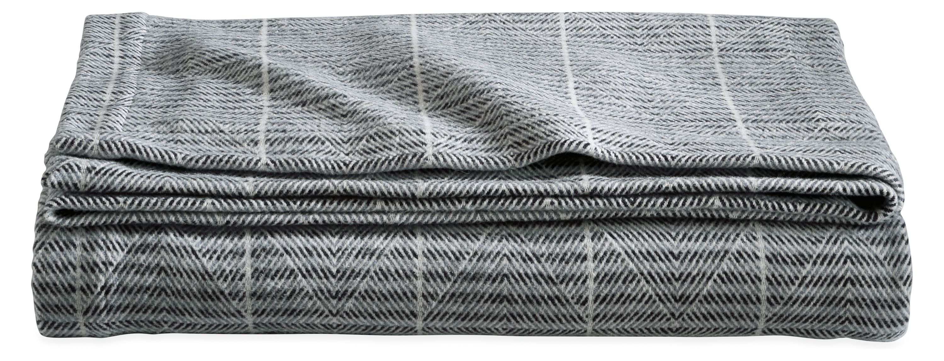 Gable Full/Queen Blanket in Navy