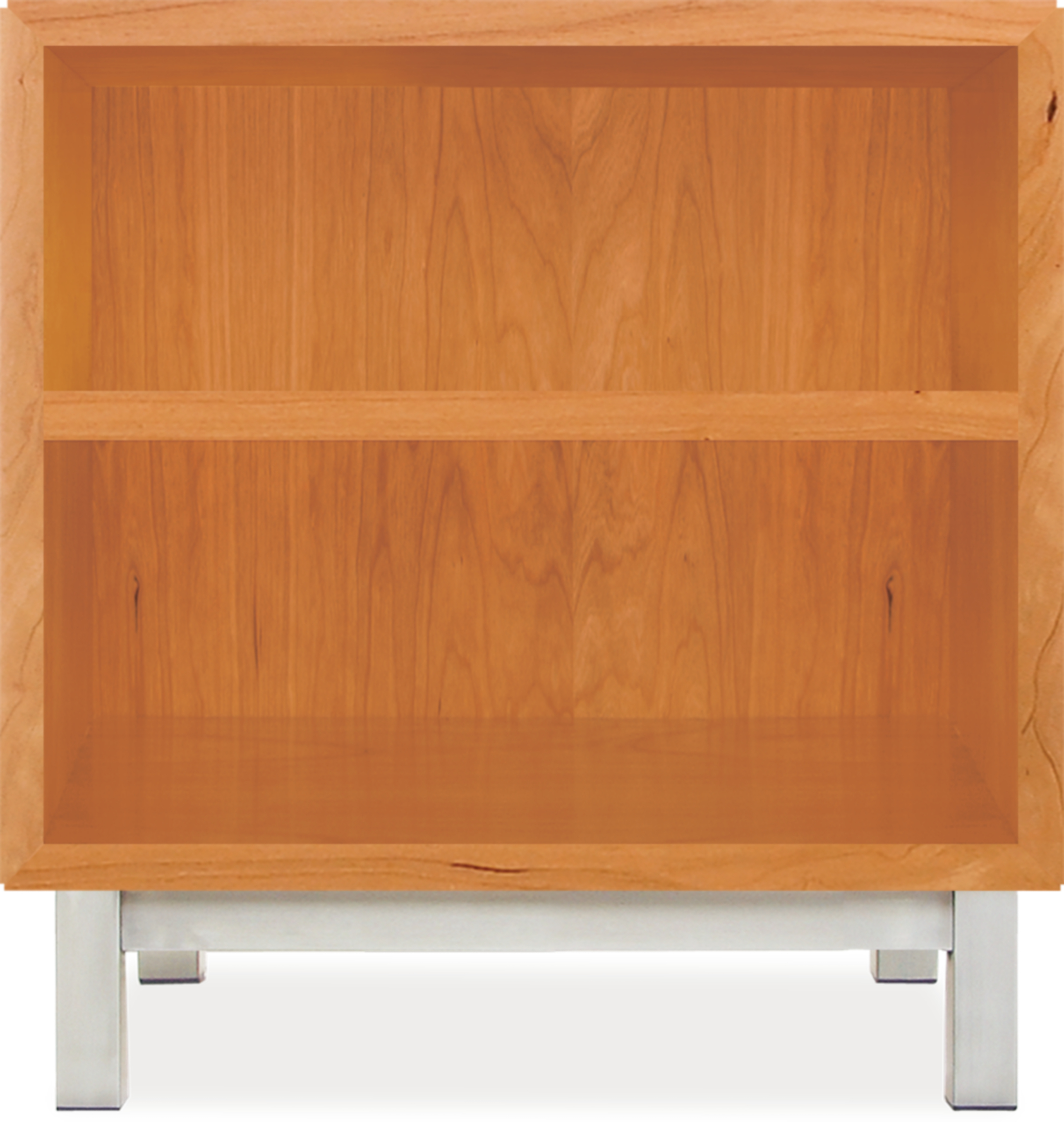 Copenhagen 24w 20d 25h Cabinet in Cherry with Stainless Steel