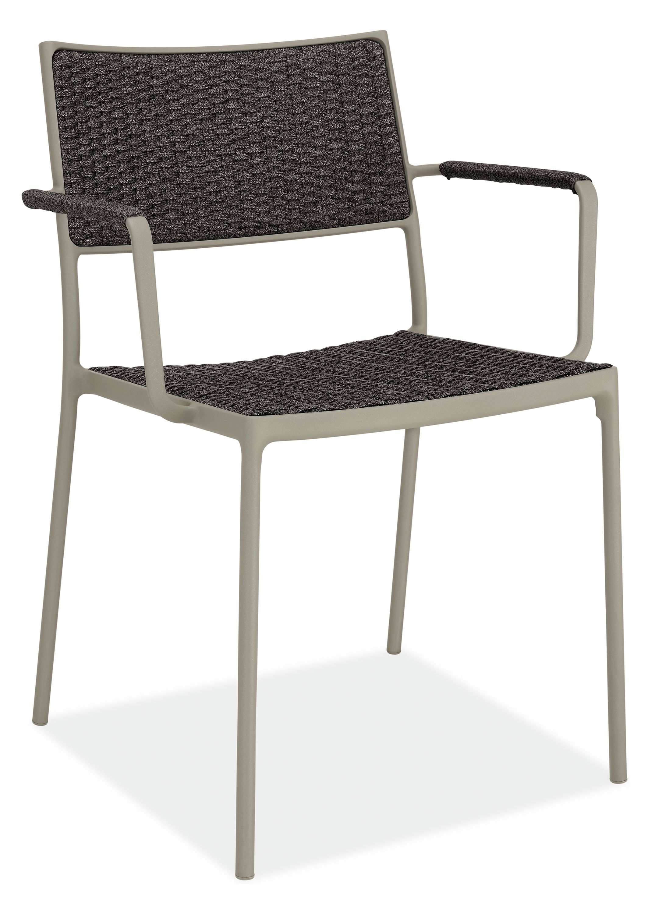 Plat Chair in Woven Rope