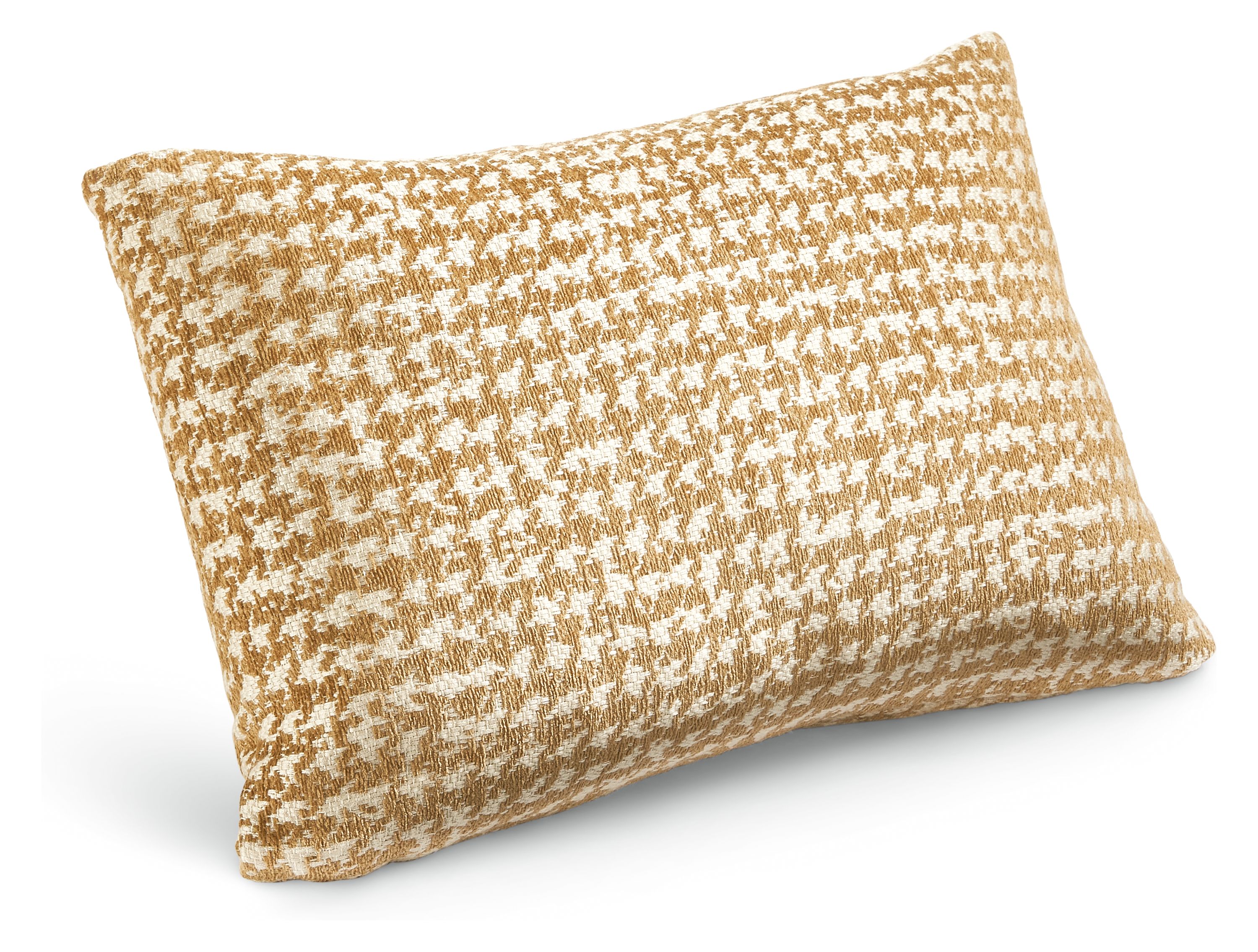 Barnes 20w 13h Throw Pillow Cover in Camel/White