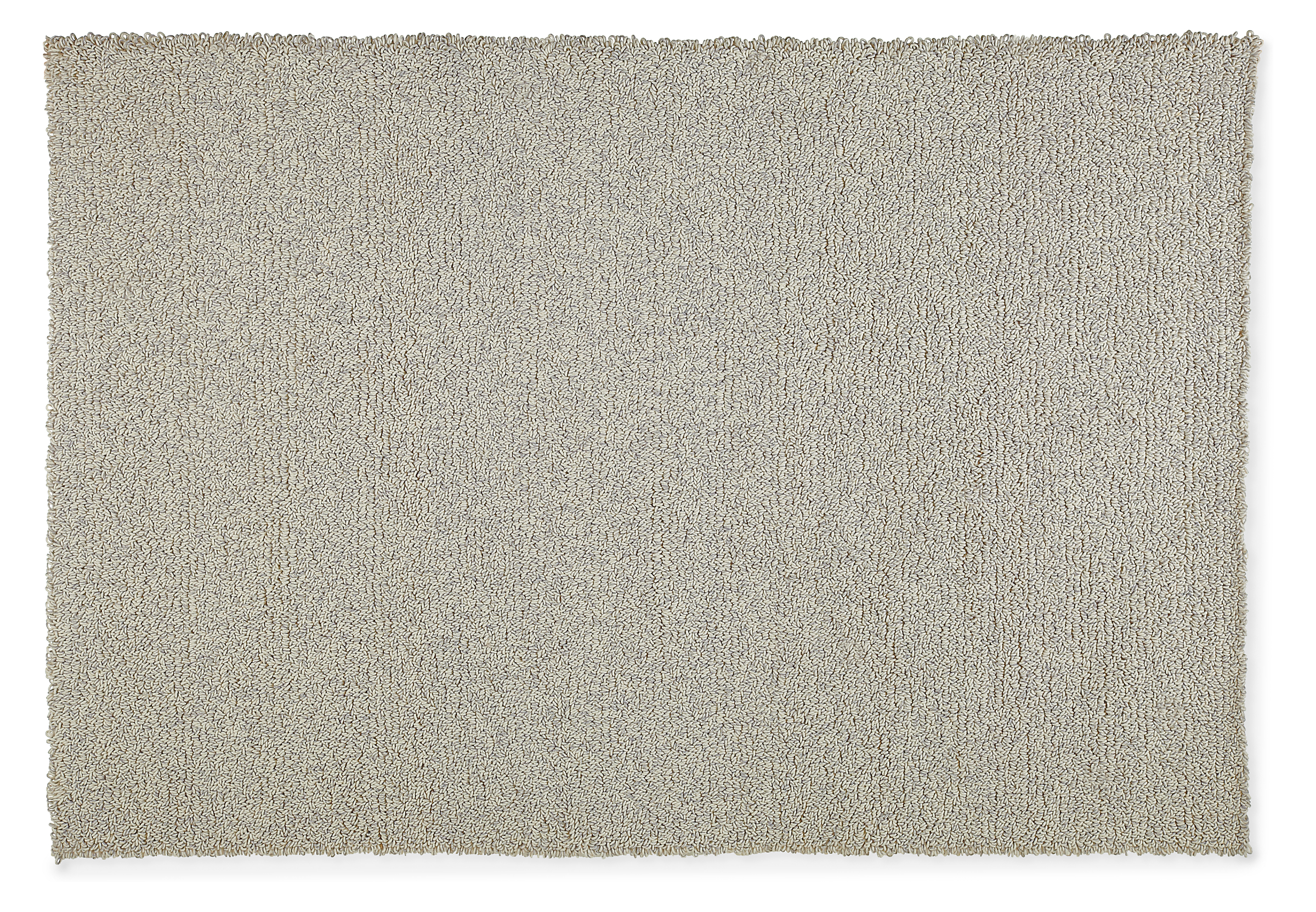 Arden High Loop 10'6"x10'6" Square Rug in Ivory/Grey