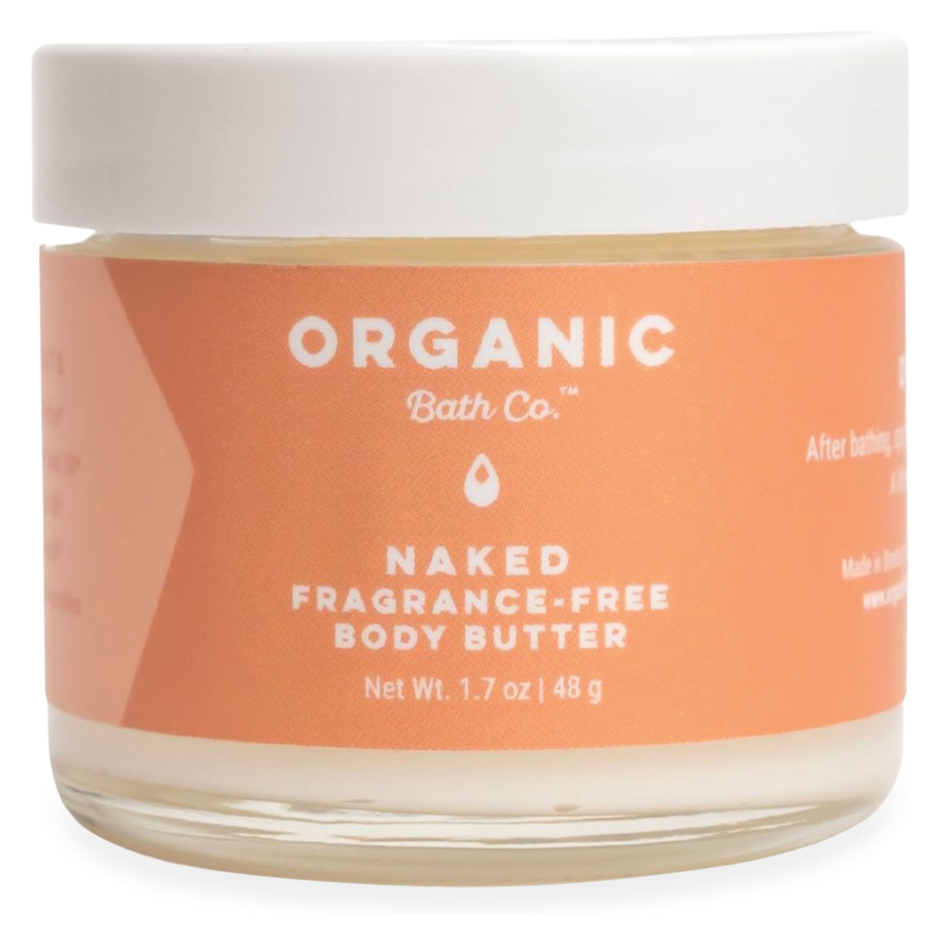 Organic Bath Company - Body Butter 1.7oz in Naked