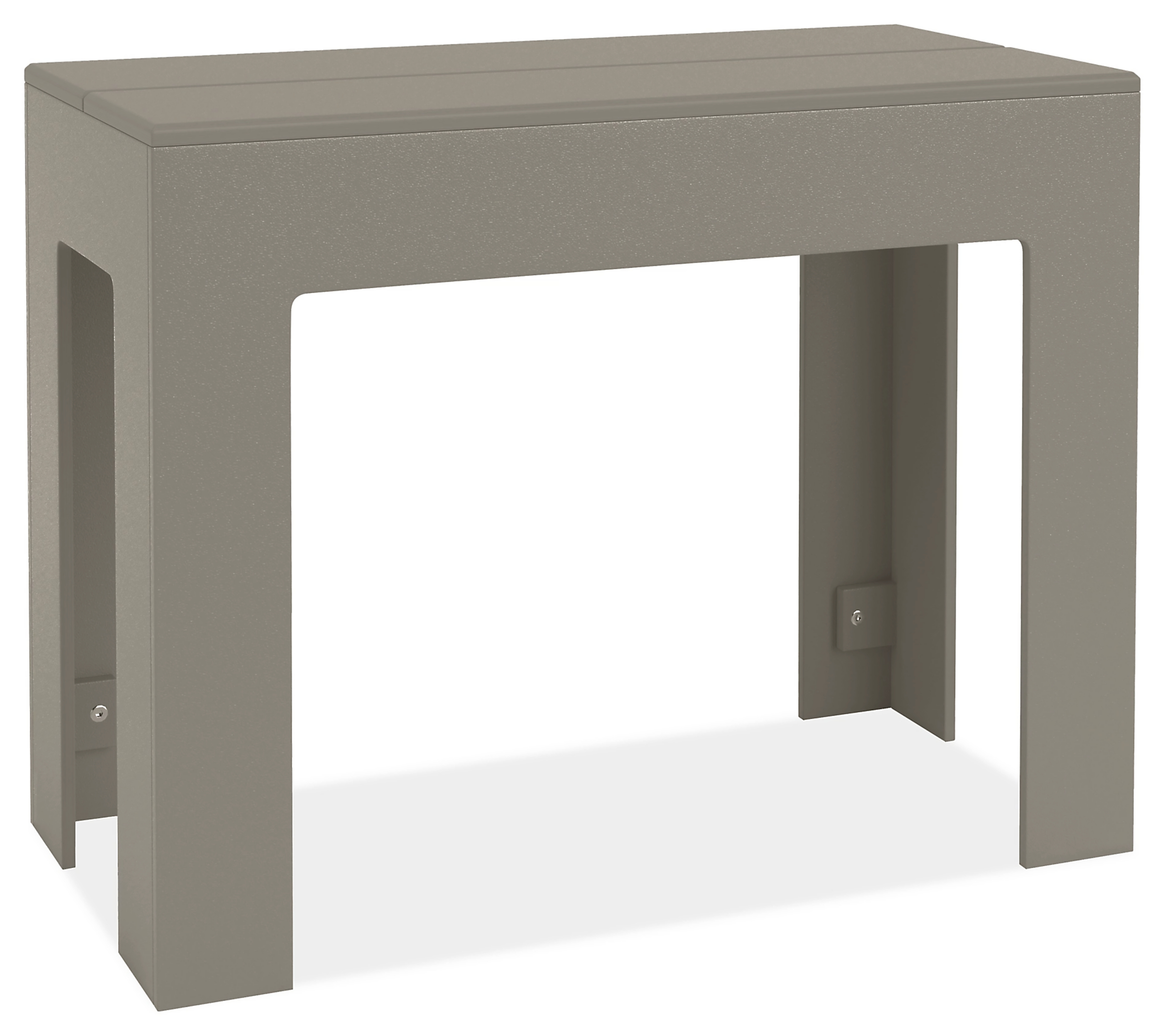 Henry 24w 12d 20h Side Table in Putty