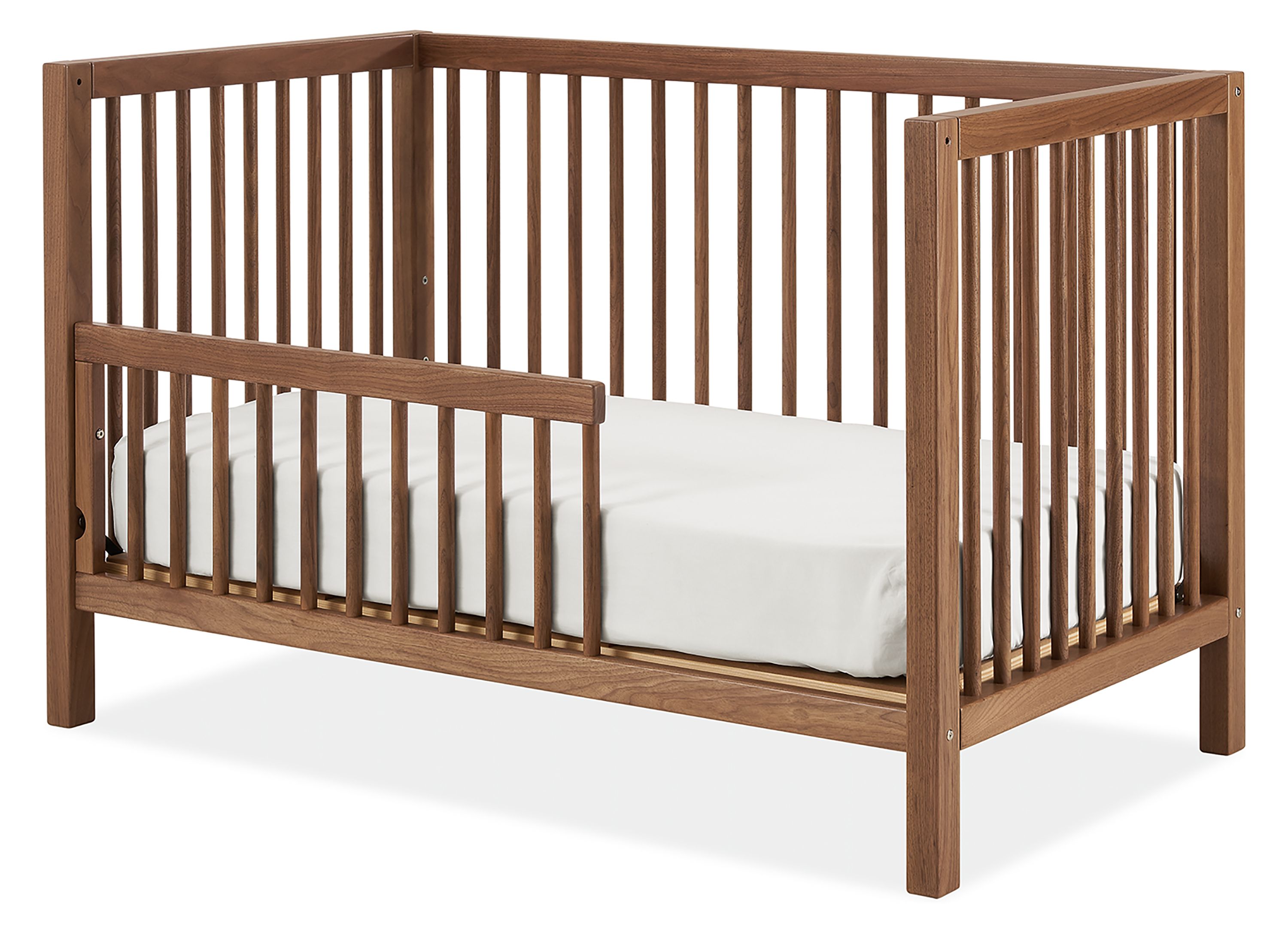 Aster Toddler Conversion Rail in Walnut