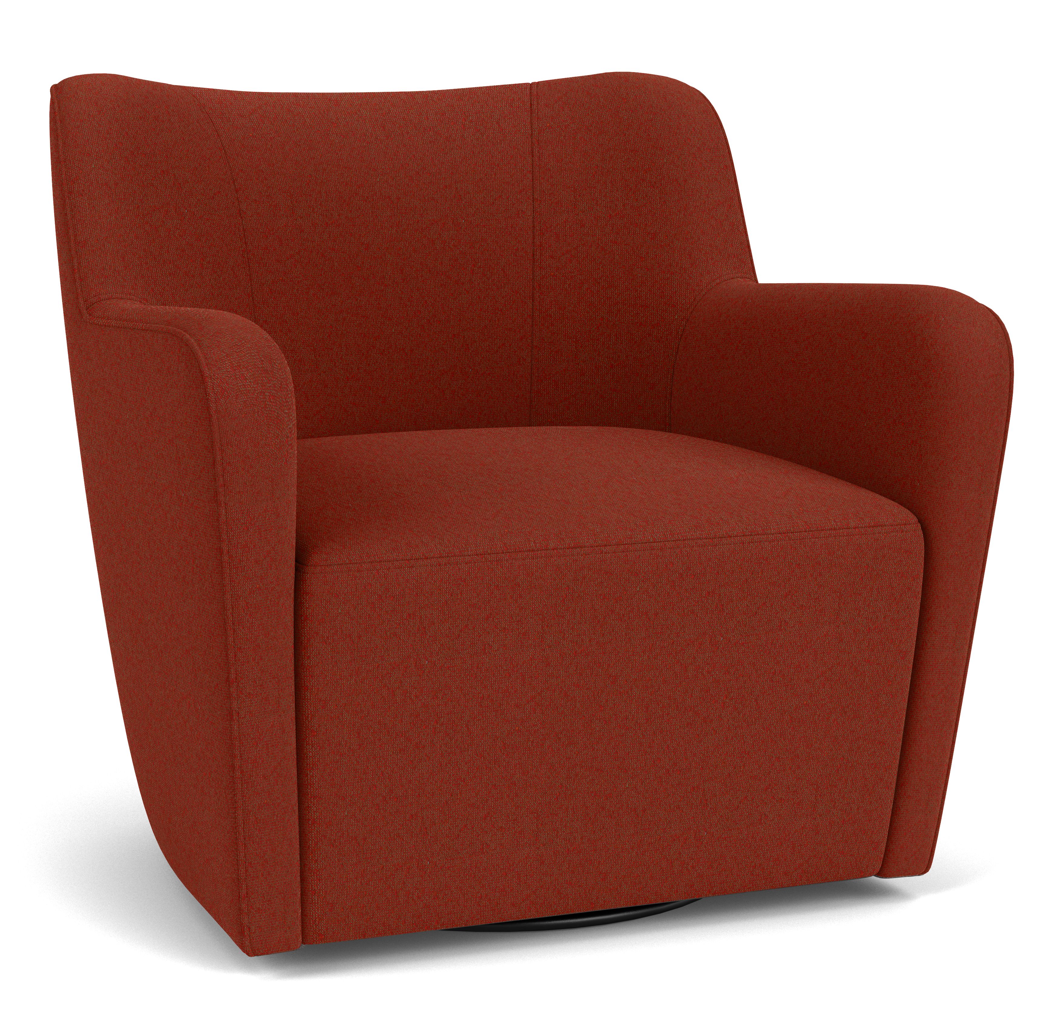 Lily Swivel Chair in Declan Curry