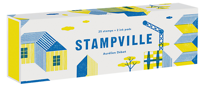 Stampville Stamps and Ink Set