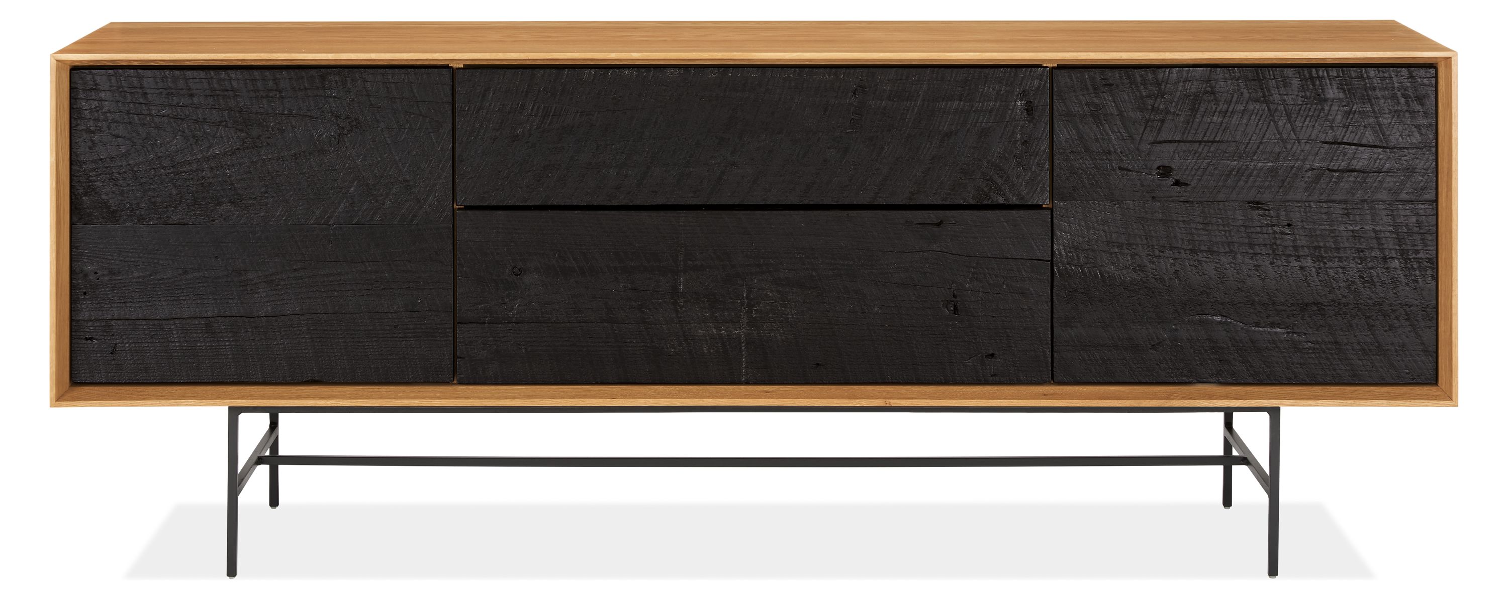 McKean 72w 20d 27h Reclaimed Wood Media Cabinet