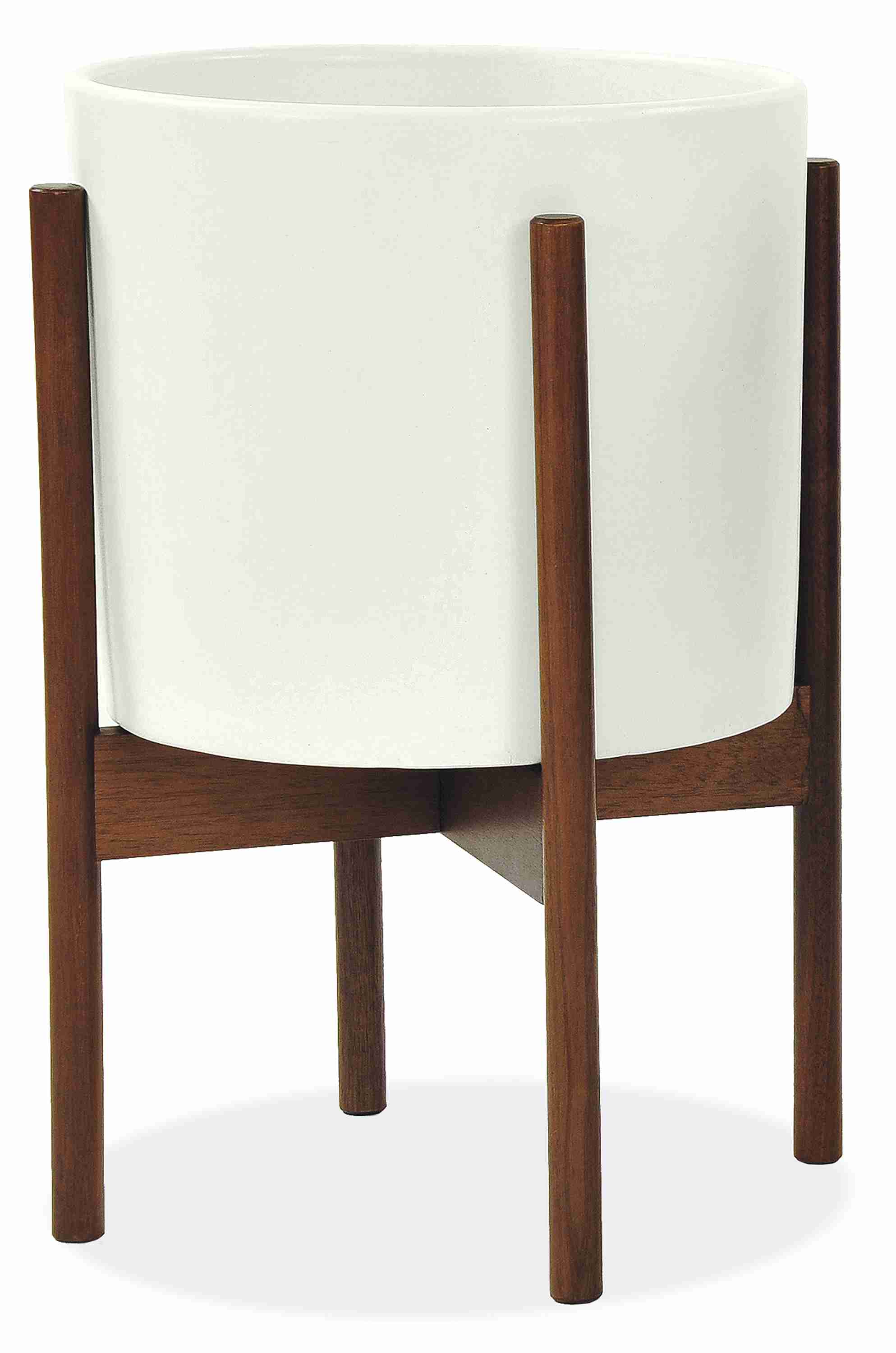 Case Study Ceramics® Planter with Wood Stand