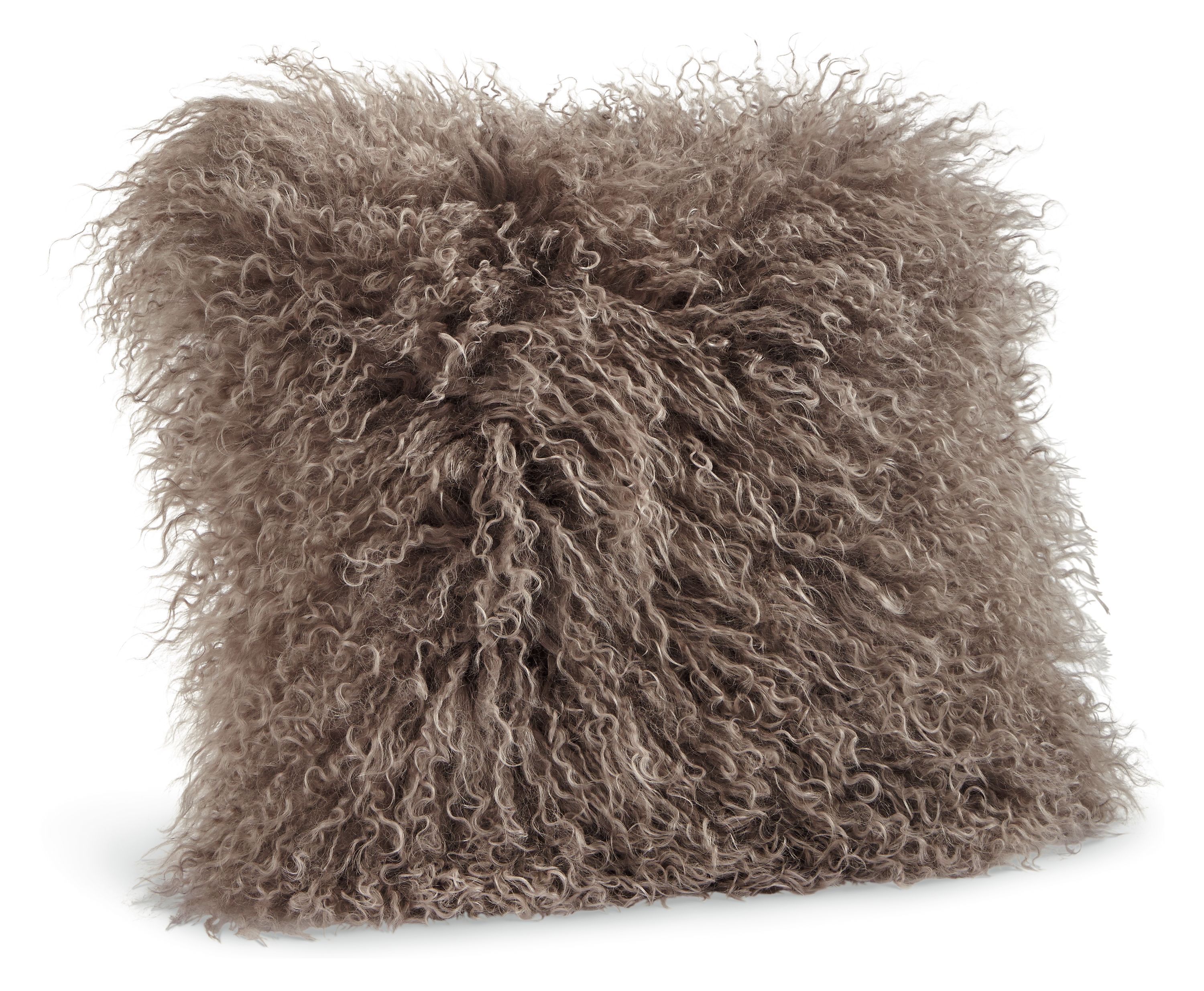 Tibetan on sale fur pillow