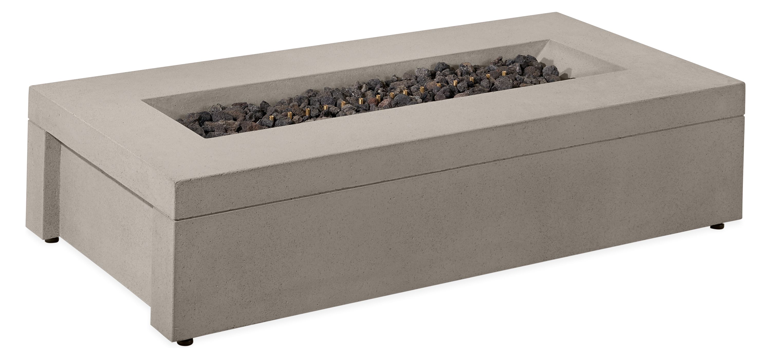 Aura 64w 30d 15h Outdoor Fire Table with Natural Gas