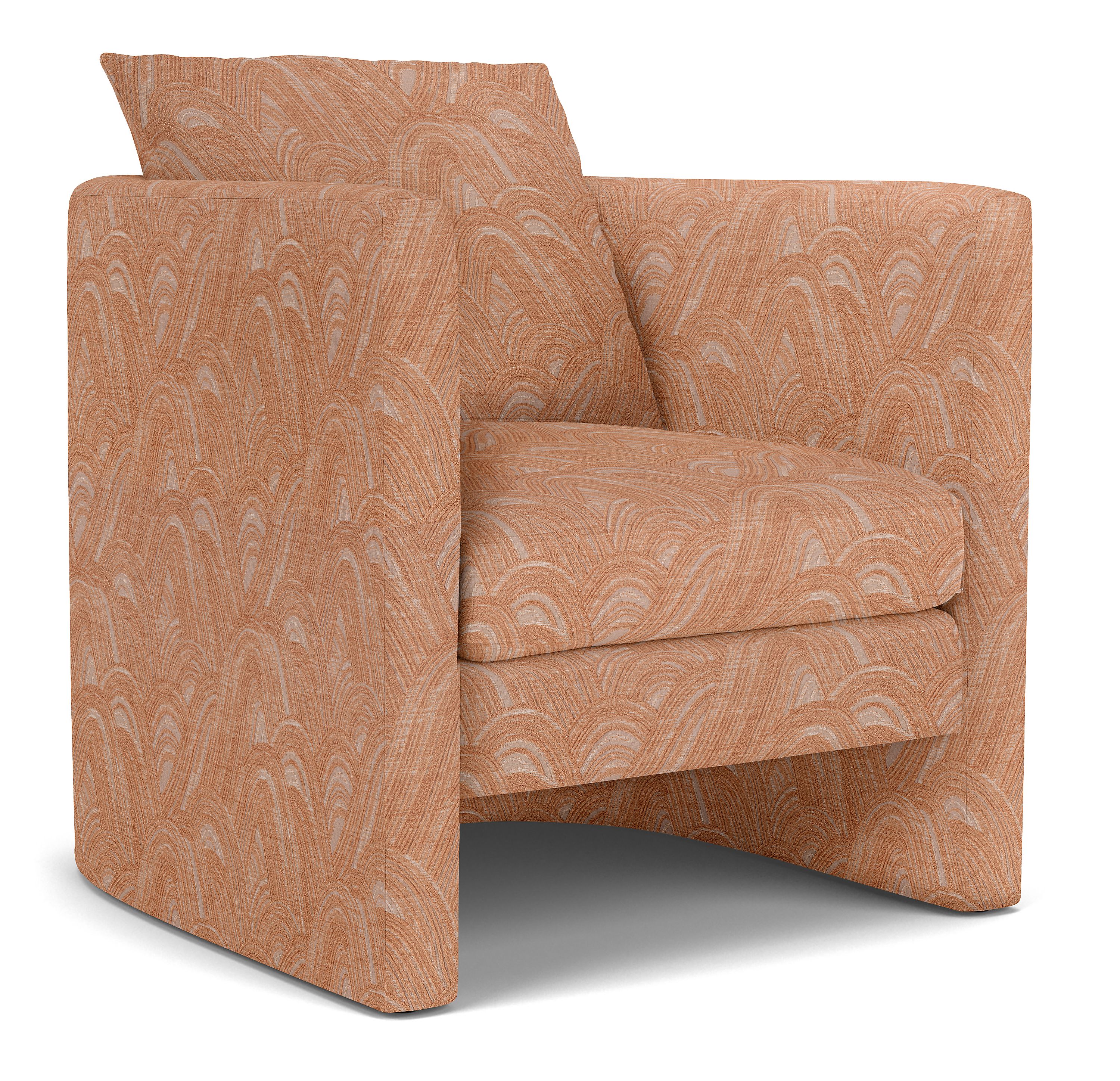 Silva Chair in Noloni Sienna