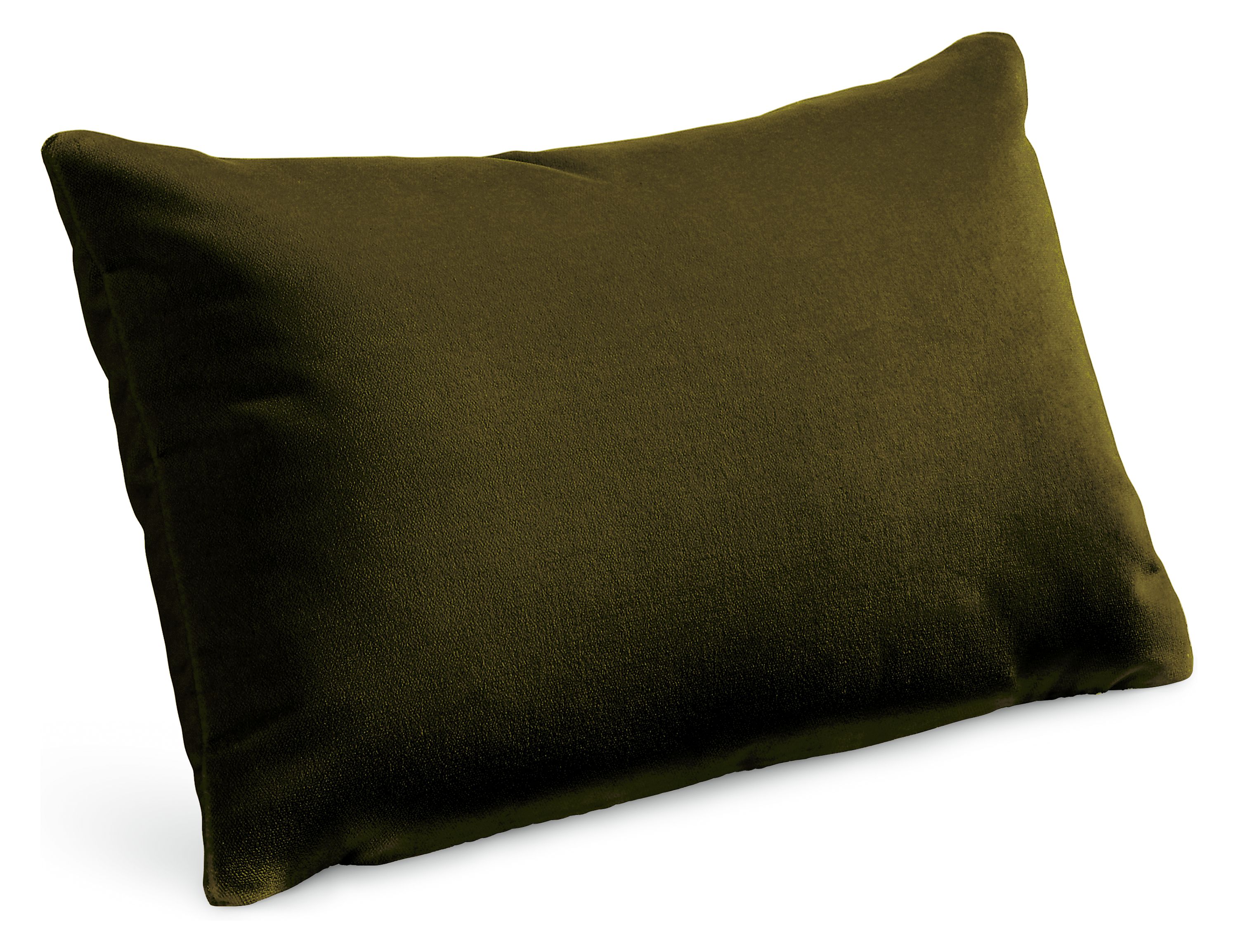 Velvet 20w 13h Throw Pillow Cover in Olive