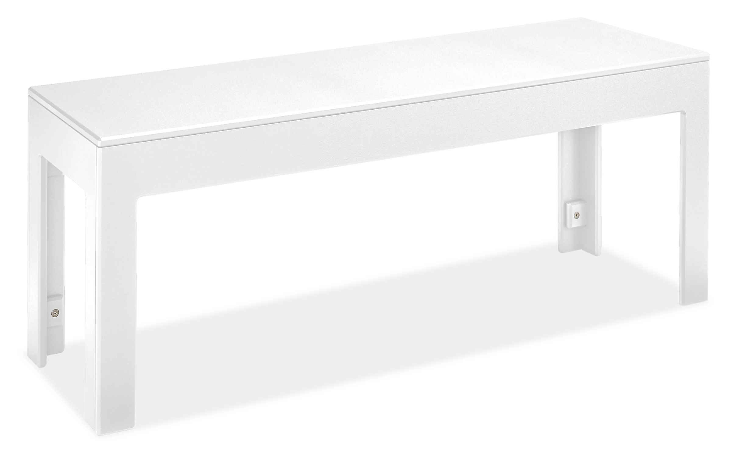 Henry 46w 14d 18h Bench in White