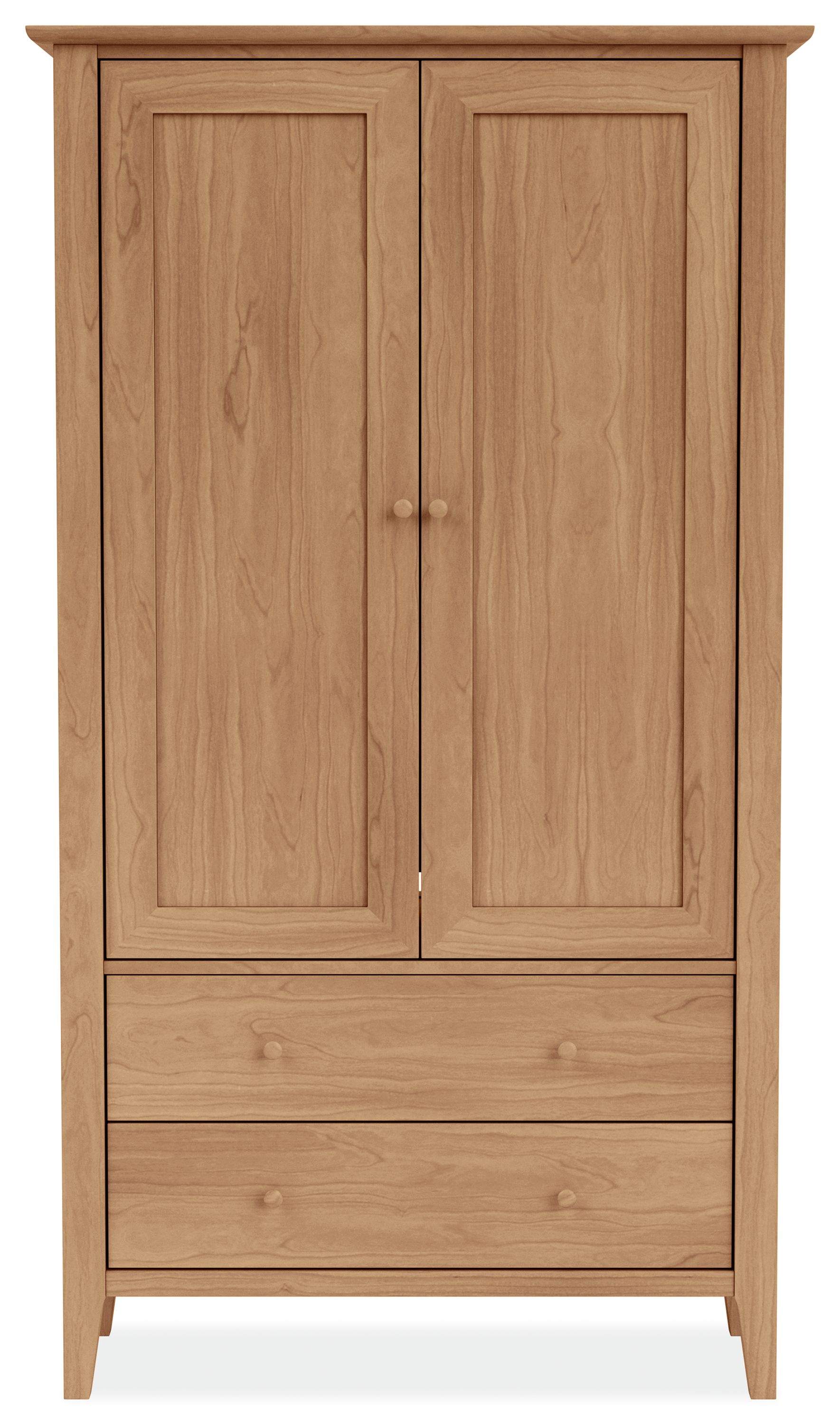Danbury 45w 18d 80h Storage Cabinet with Wood Door