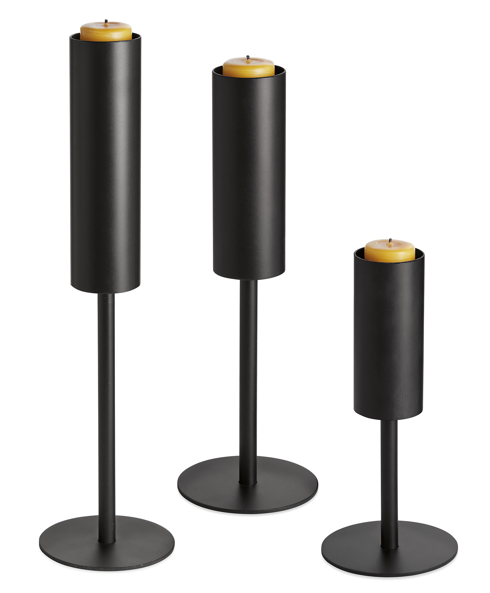 Lucent Votive Candle Holders in Graphite