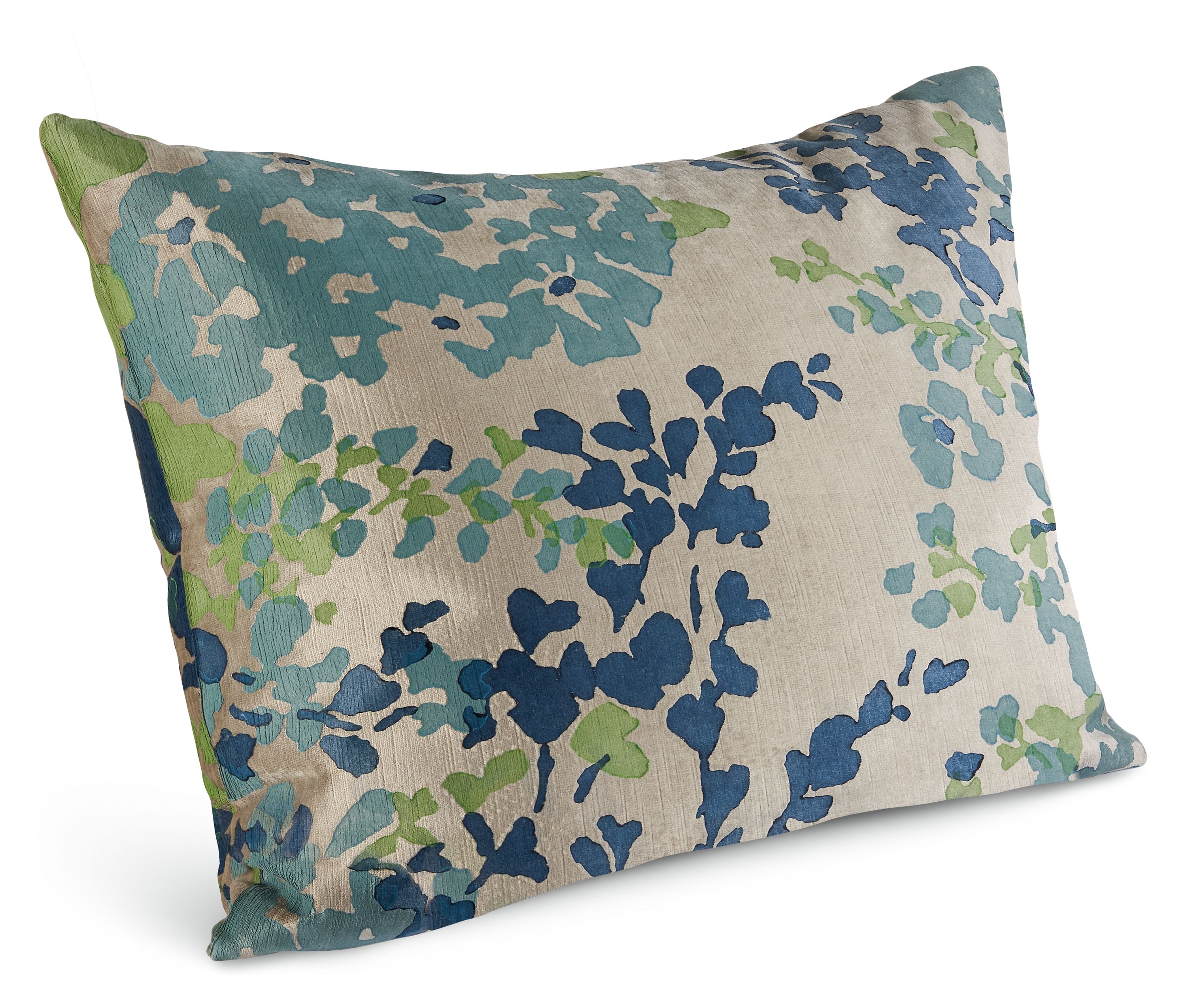 Fleur 22w 22h Throw Pillow