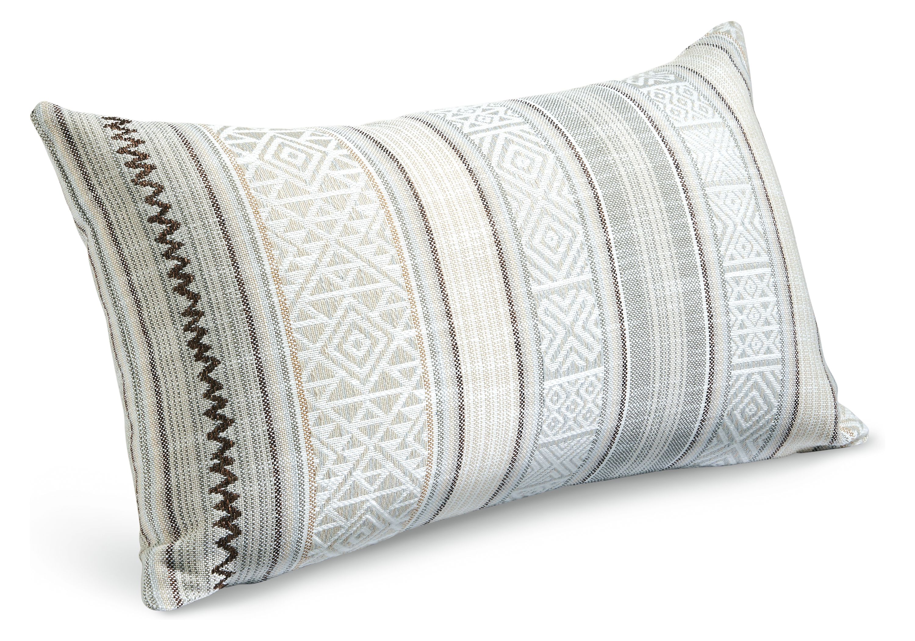 Yates 22w 13h Outdoor Pillow in Beige