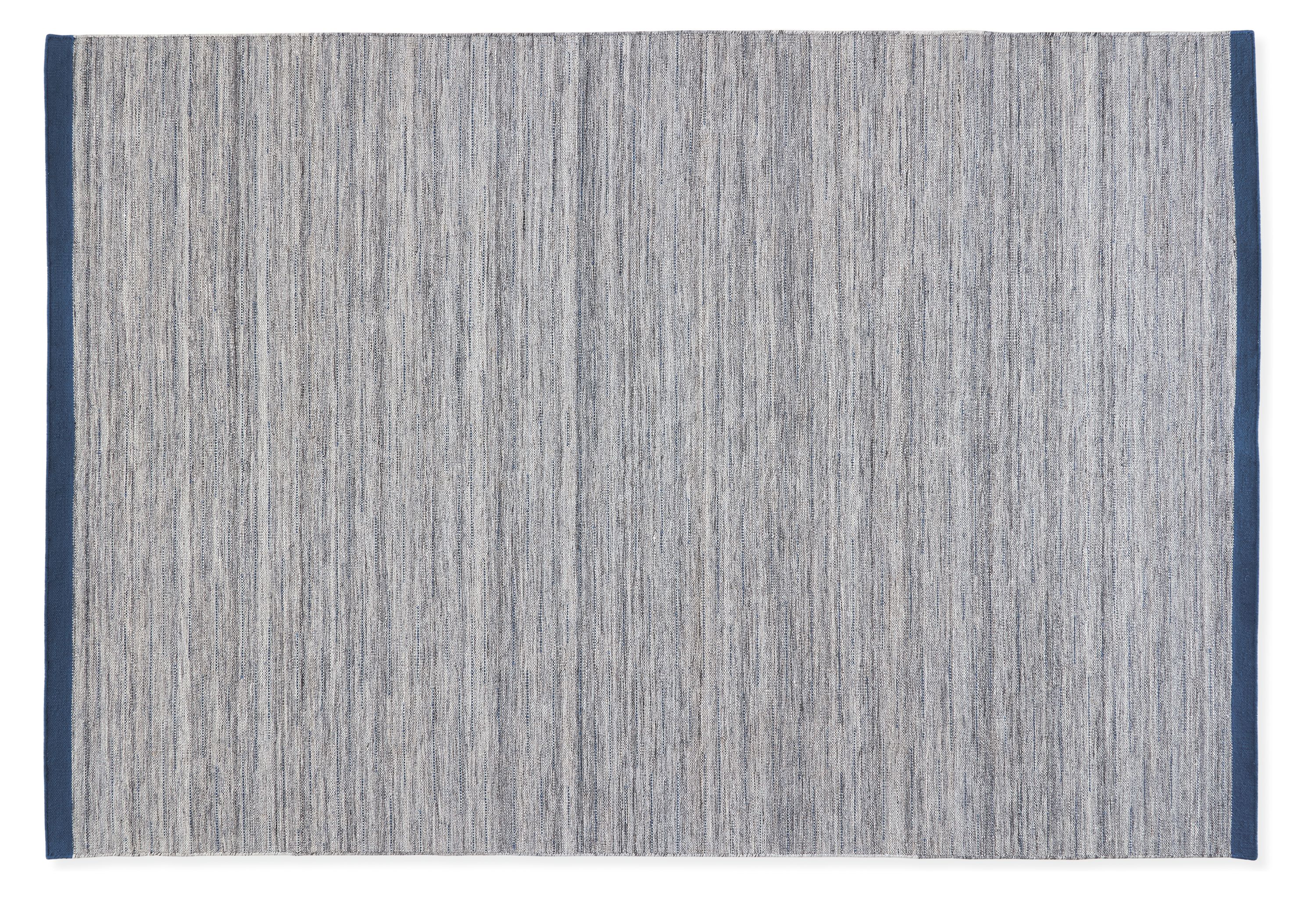 Genre 1'8"x5'6" Rug Runner in Blue