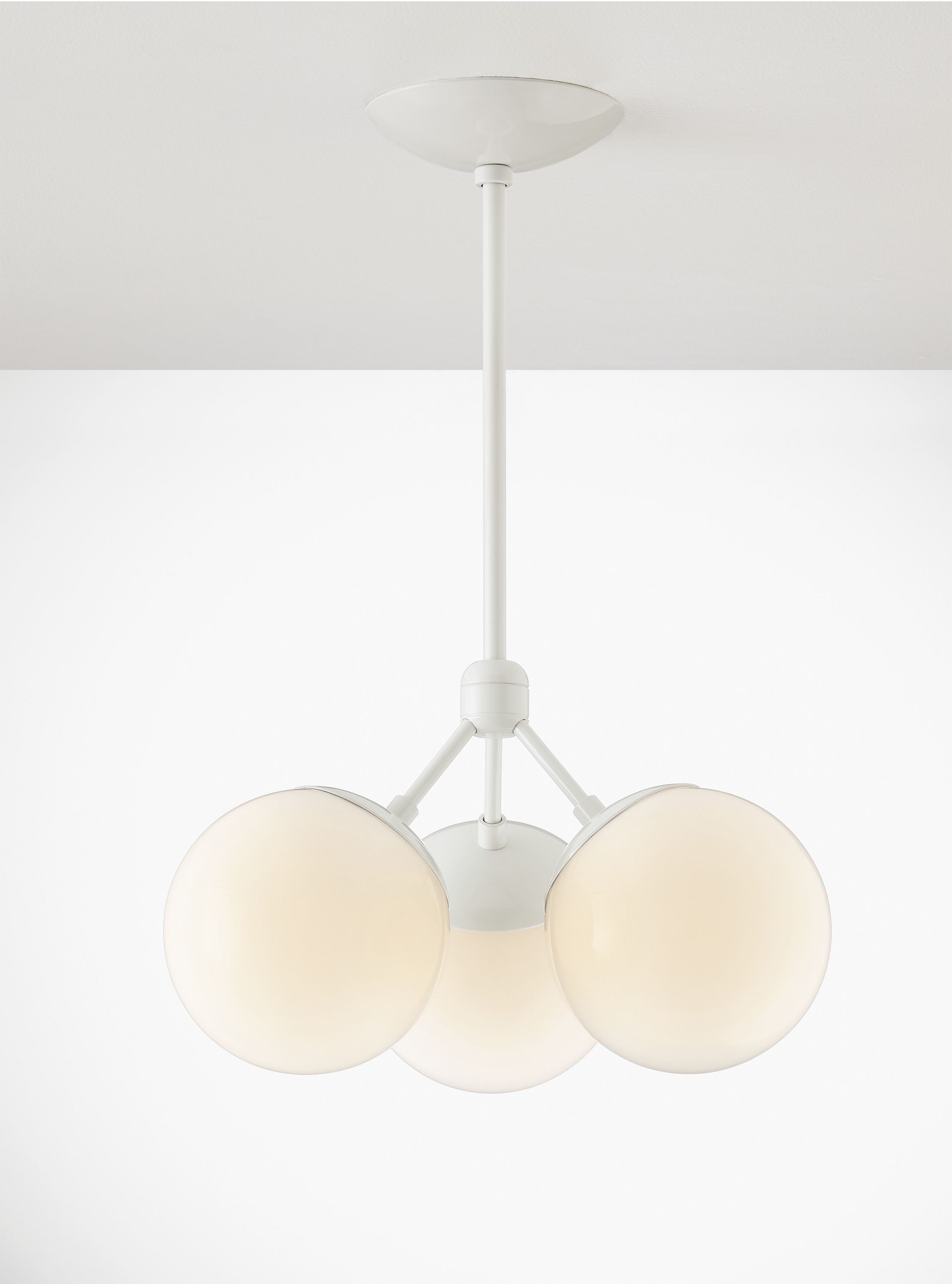Triton Chandelier in Chalk