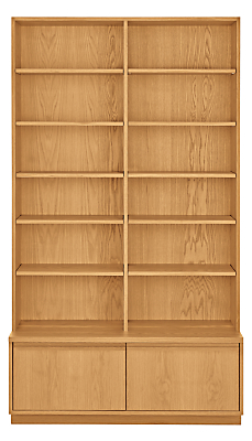 Keaton 45w 18d 80h Two-File-Drawer Bookcase