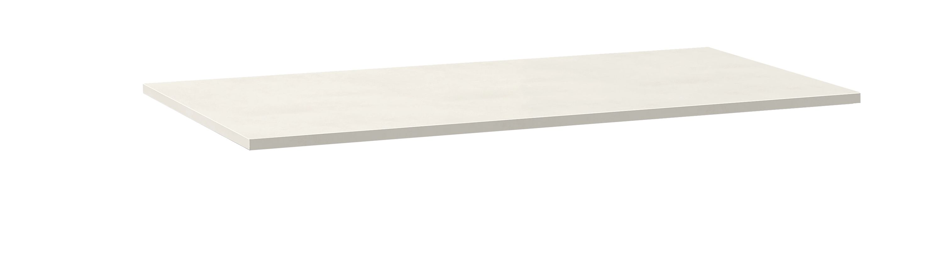 26w 19.5d Quartz Composite Top in White