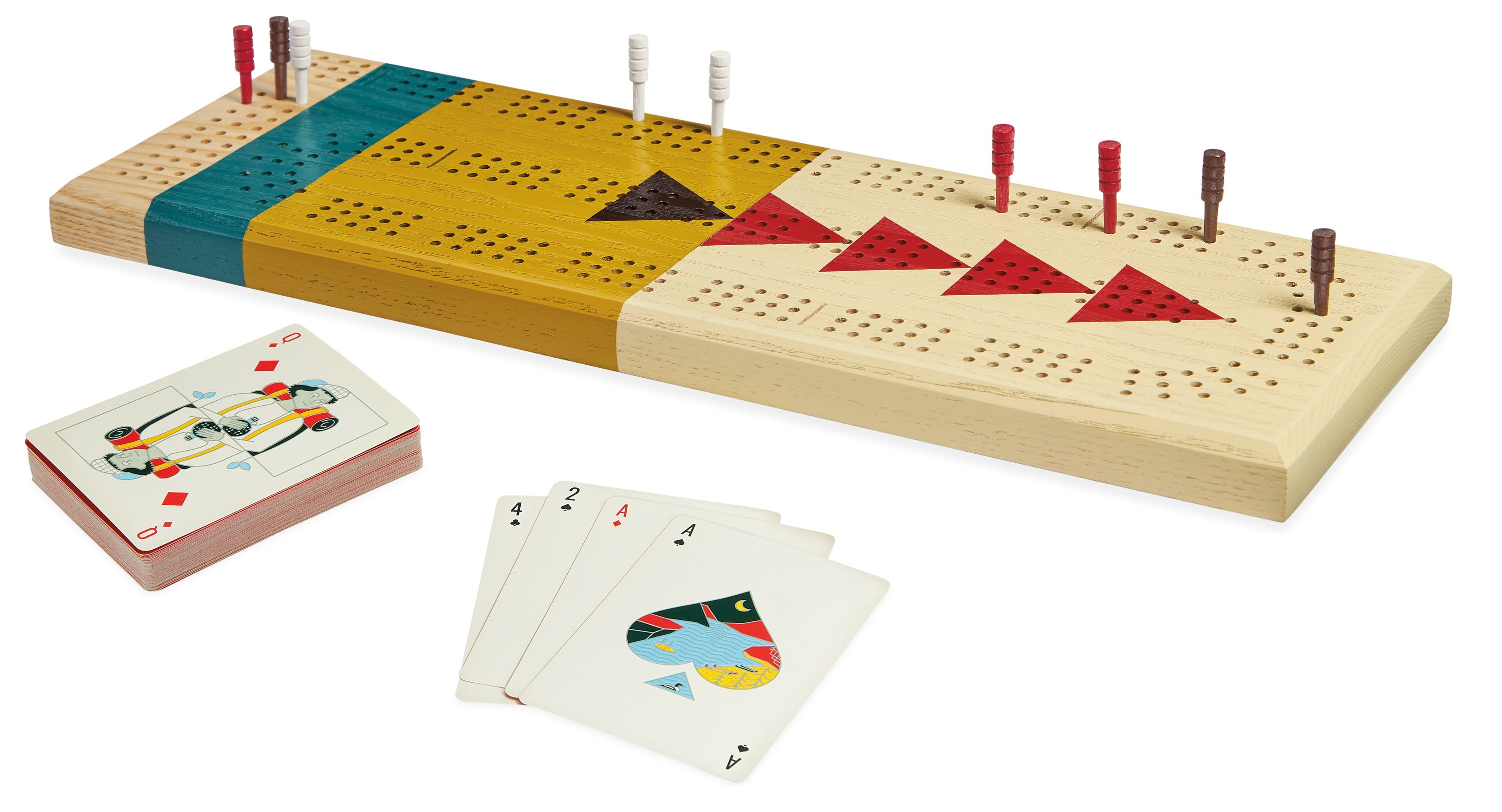 Portage Cribbage Board
