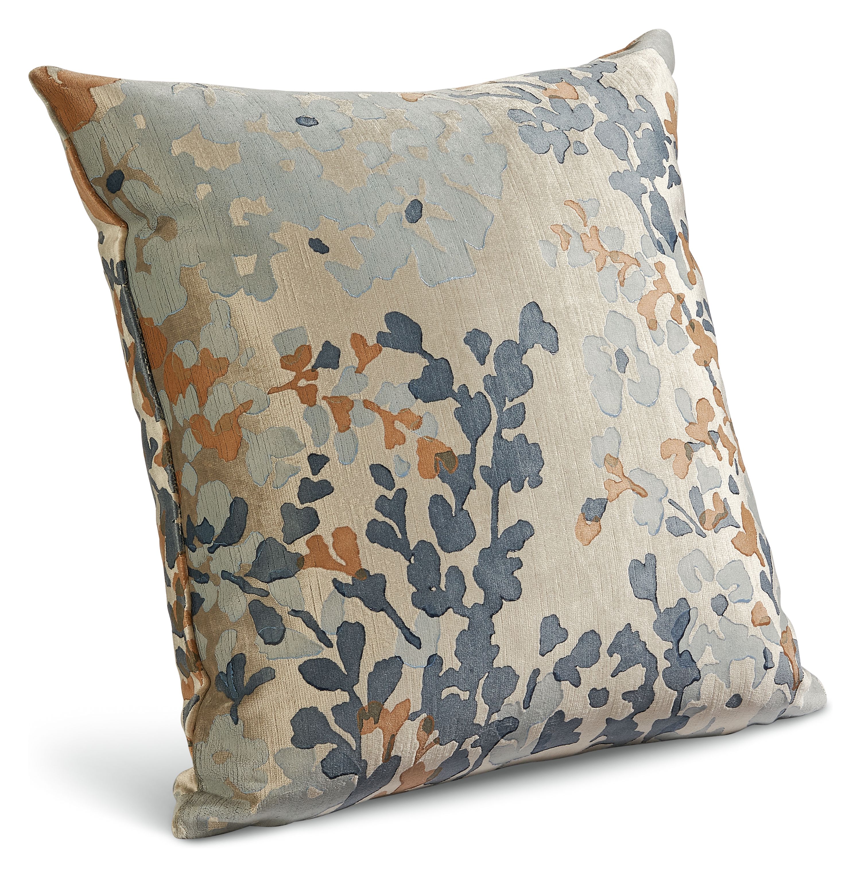 Fleur 18w 18h Throw Pillow