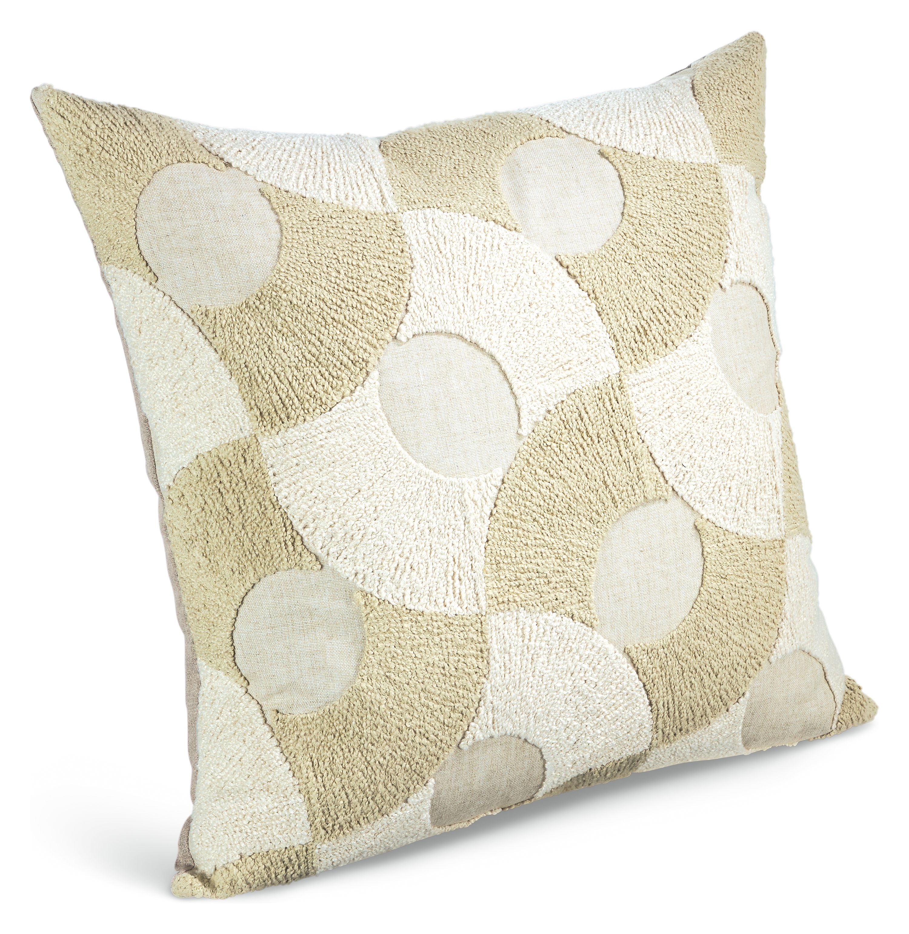 Duncan 20w 20h Throw Pillow Cover in Ivory