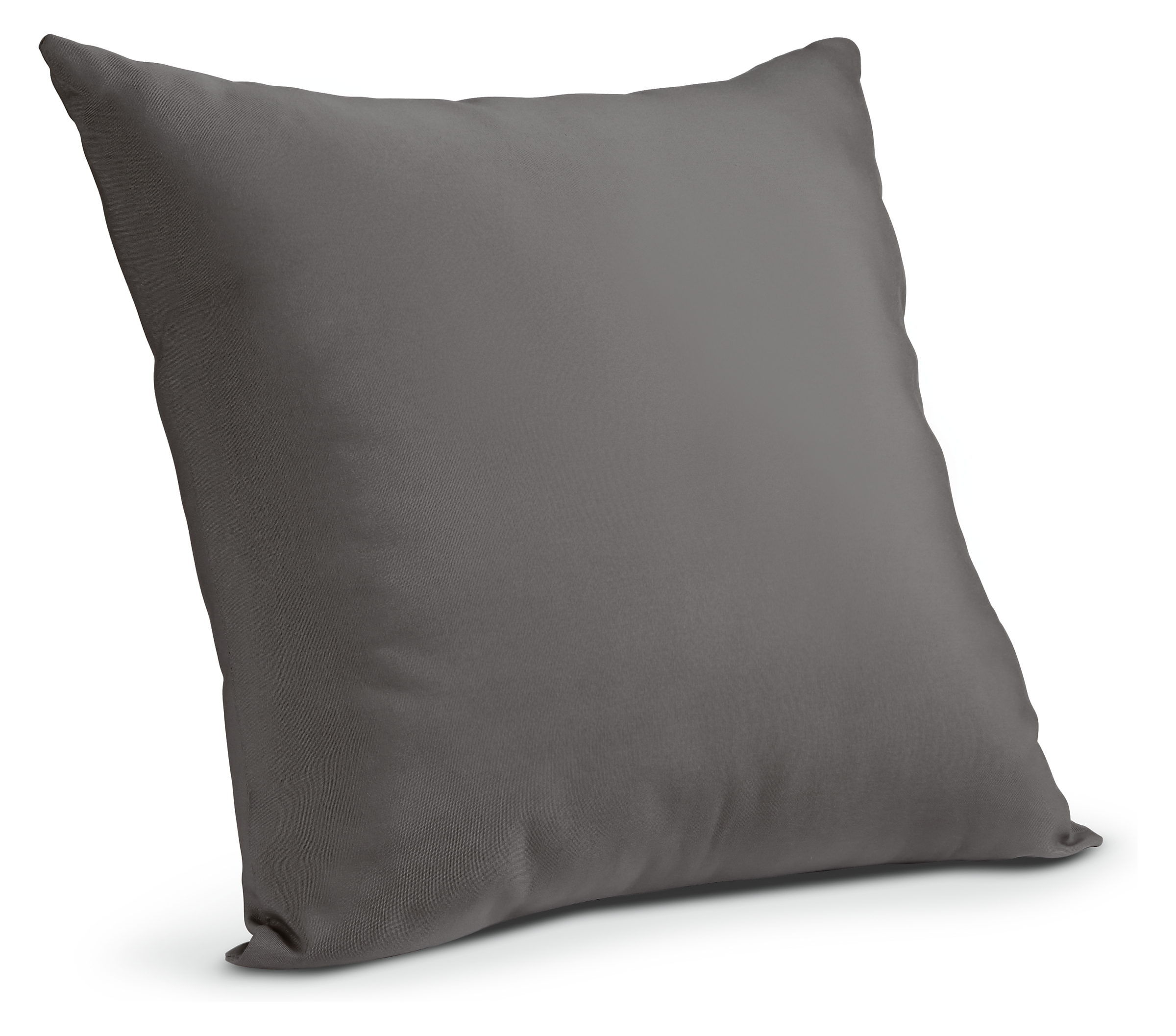 Hue 24w 24h Outdoor Pillow in Sunbrella Canvas Charcoal