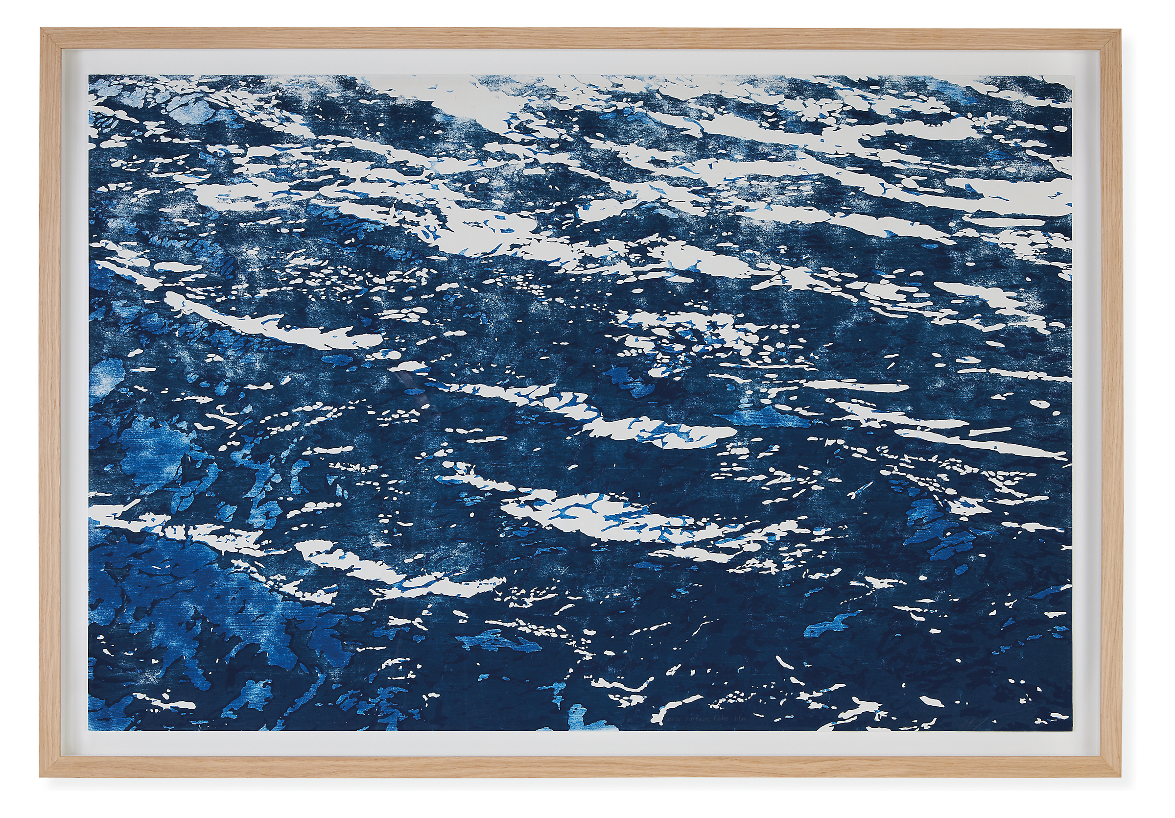 Ayomi Yoshida, Water Surface Lake Blue, 2024, Limited Edition