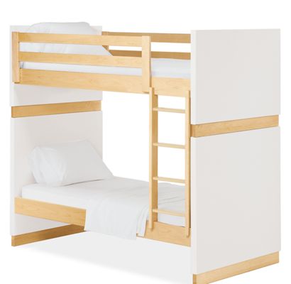 Moda Bunk Beds Twin Over, Trundle Bunk Bed With Desk
