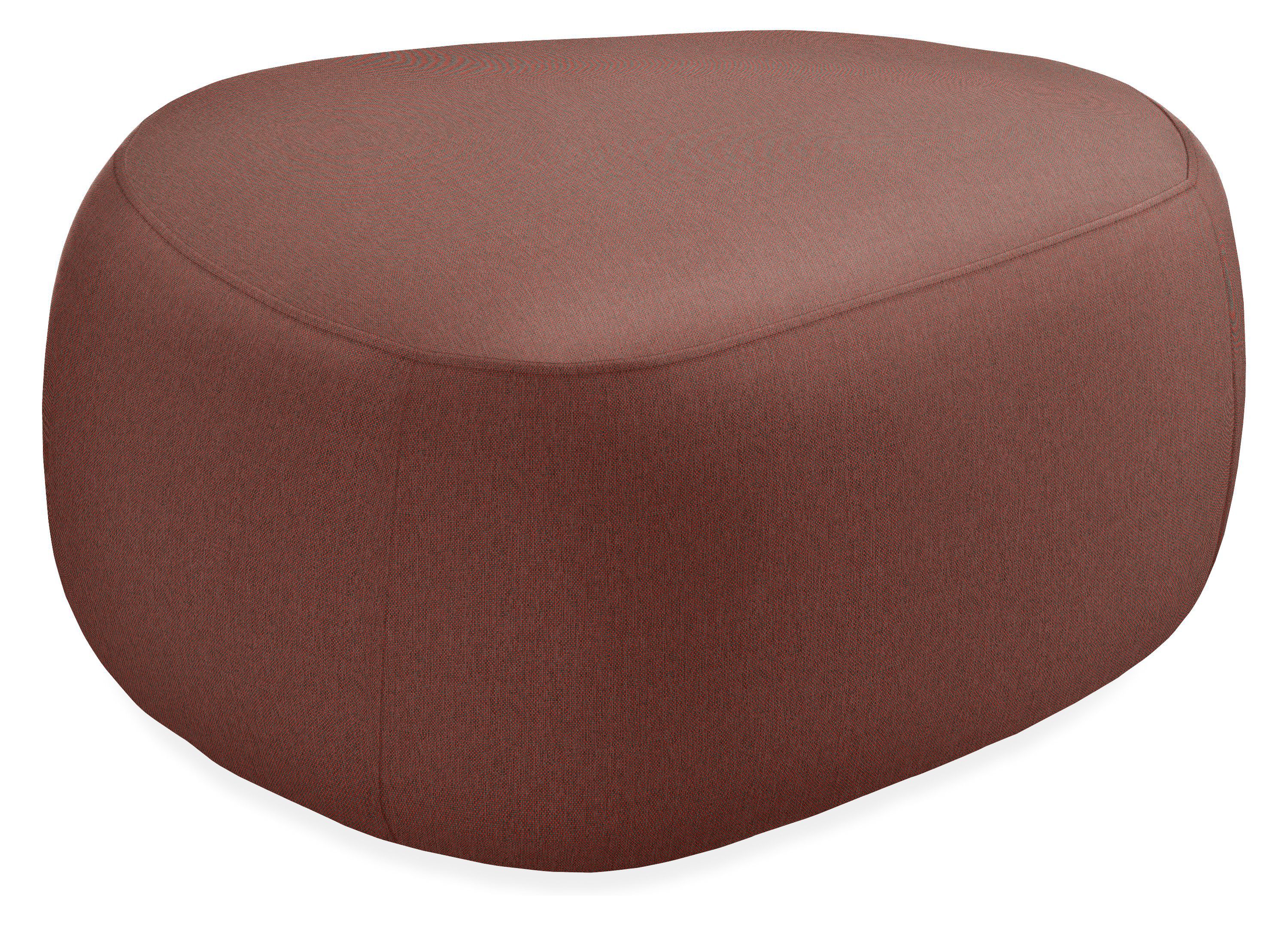 Stratford 32w 25d 15h Ottoman in Pelham Spice