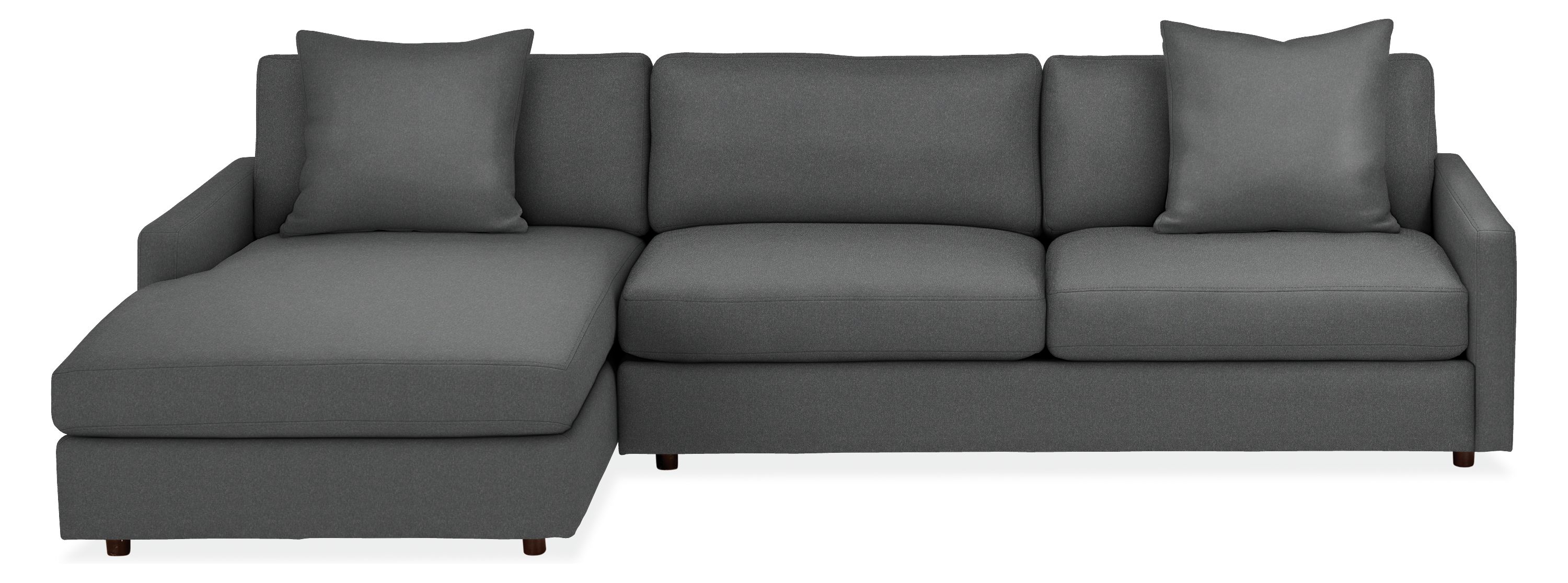 Linger Deep 116" Sofa with Left-Arm Chaise
