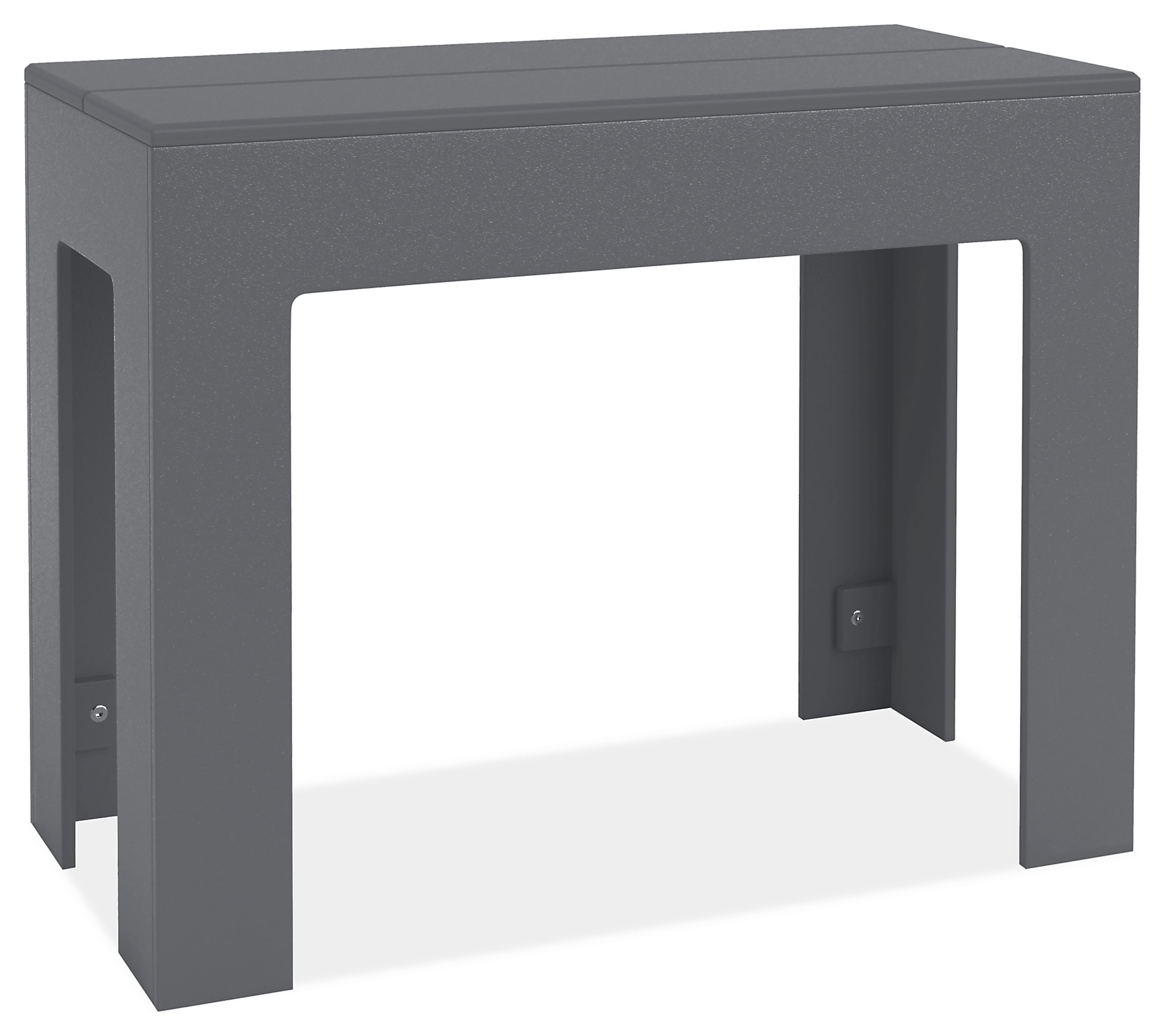 Henry 24w 12d 20h Side Table in Grey
