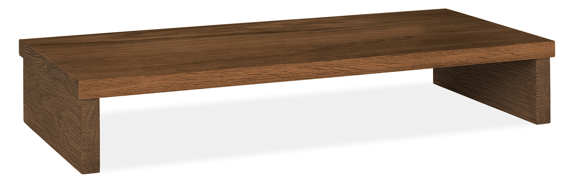 Monitor Riser Shelf in Wood