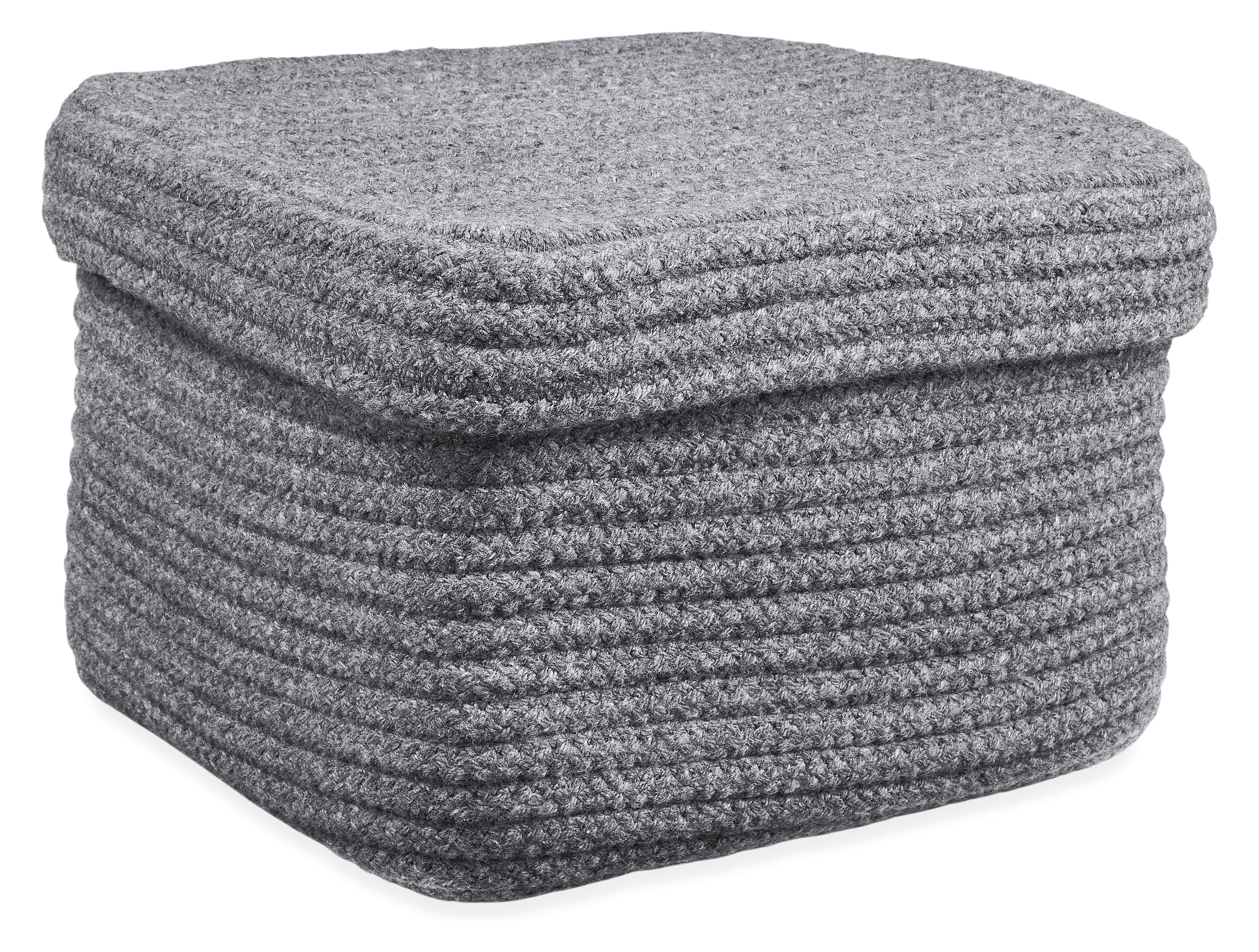 Kori 14w 14d 10h Square Storage Basket with Lid