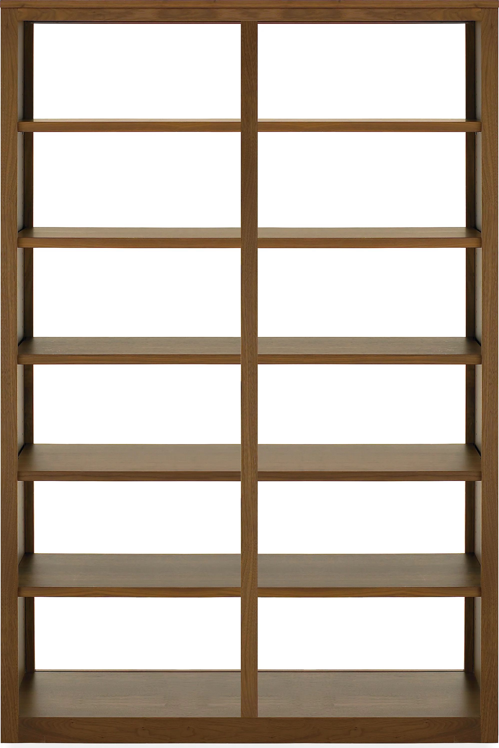 Woodwind 48w 17d 72h Bookcase in Walnut