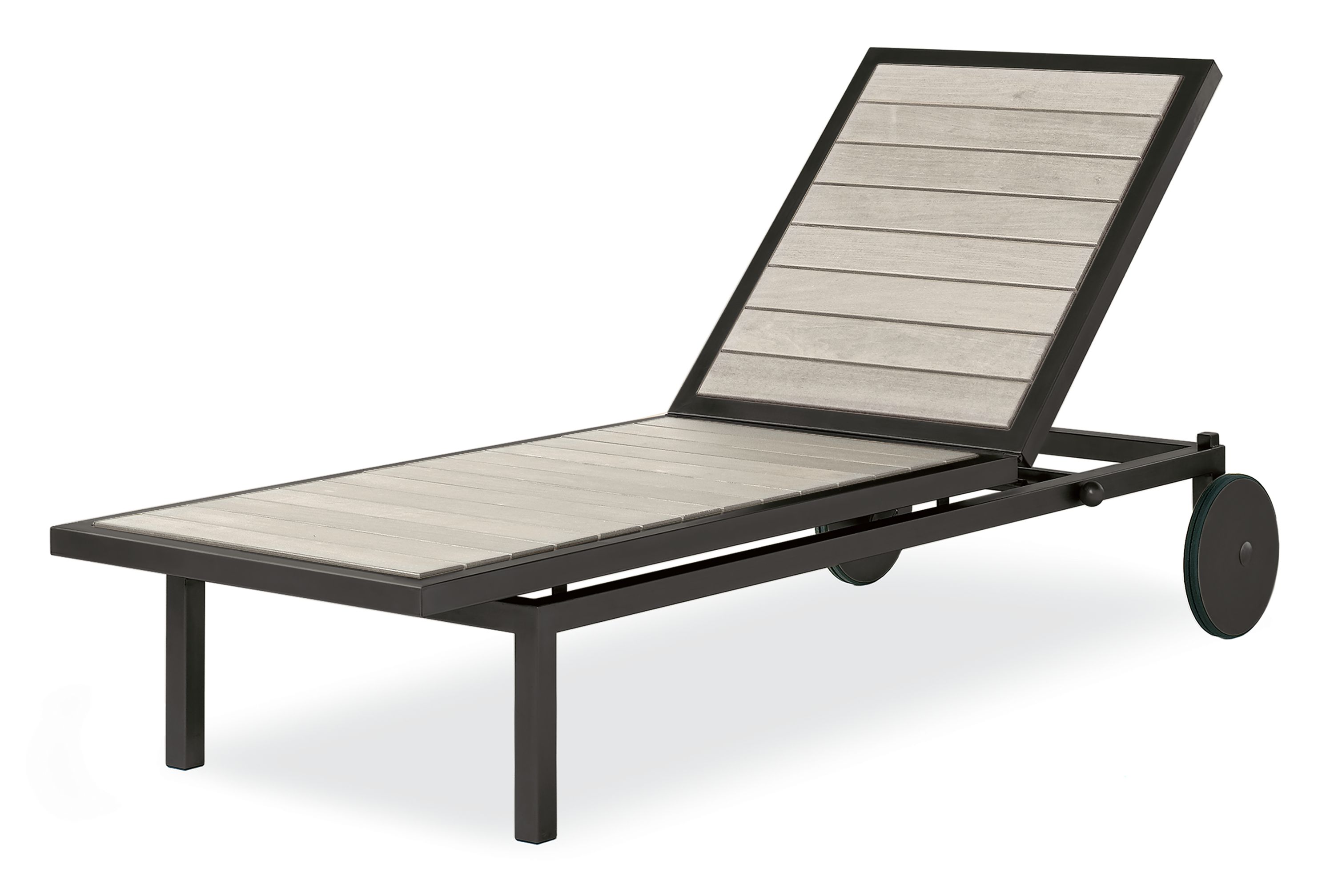 Montego Chaise in Thermally Modified Ash with Graphite