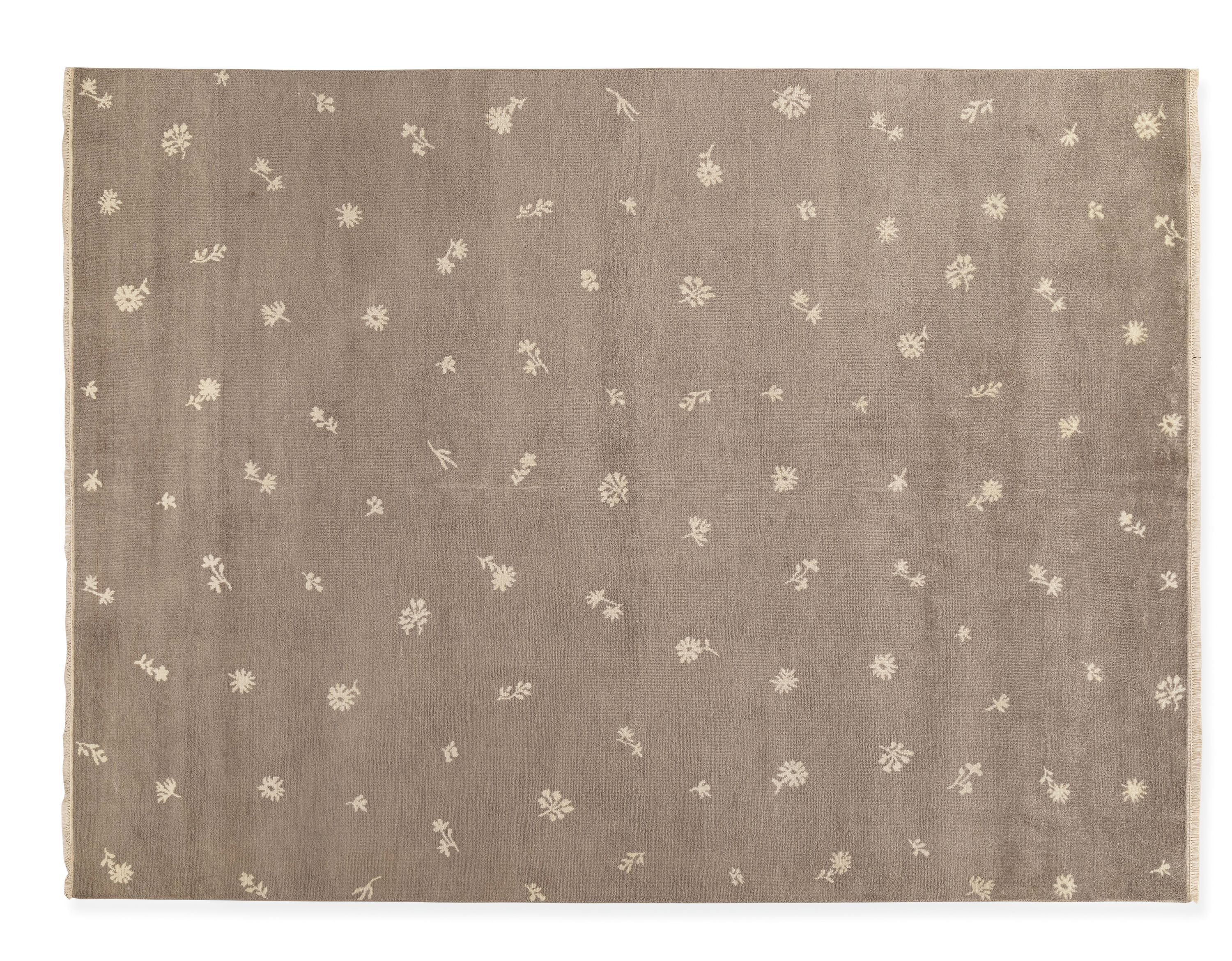 Tansy 9'x12' Rug in Taupe/ivory