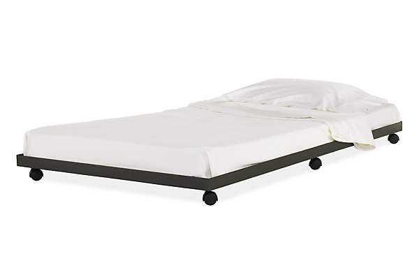 Steel Trundle Bed Modern Kids, Can You Put A Trundle Under Any Twin Bed