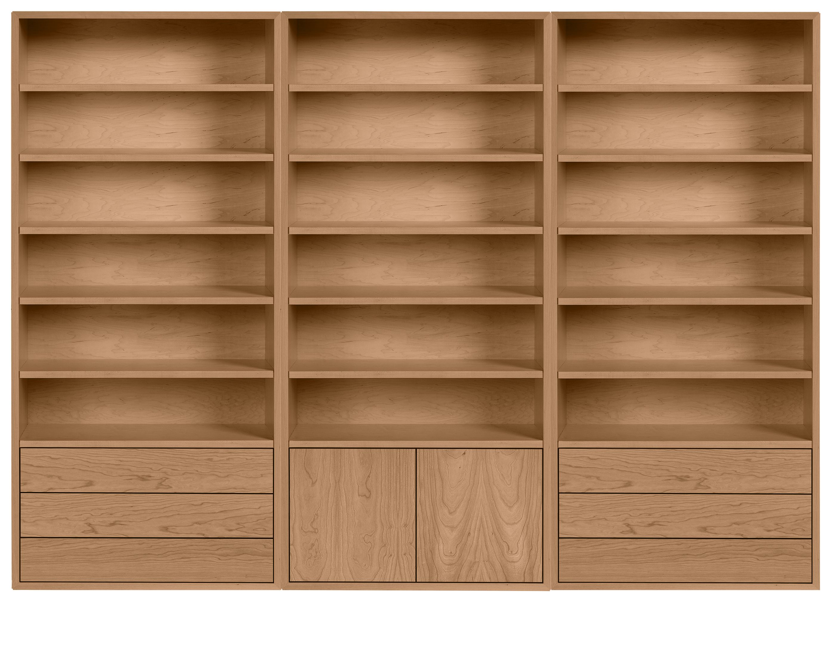 Copenhagen 108w 14d 82h Two-Door/Six-Drawer Wall Unit