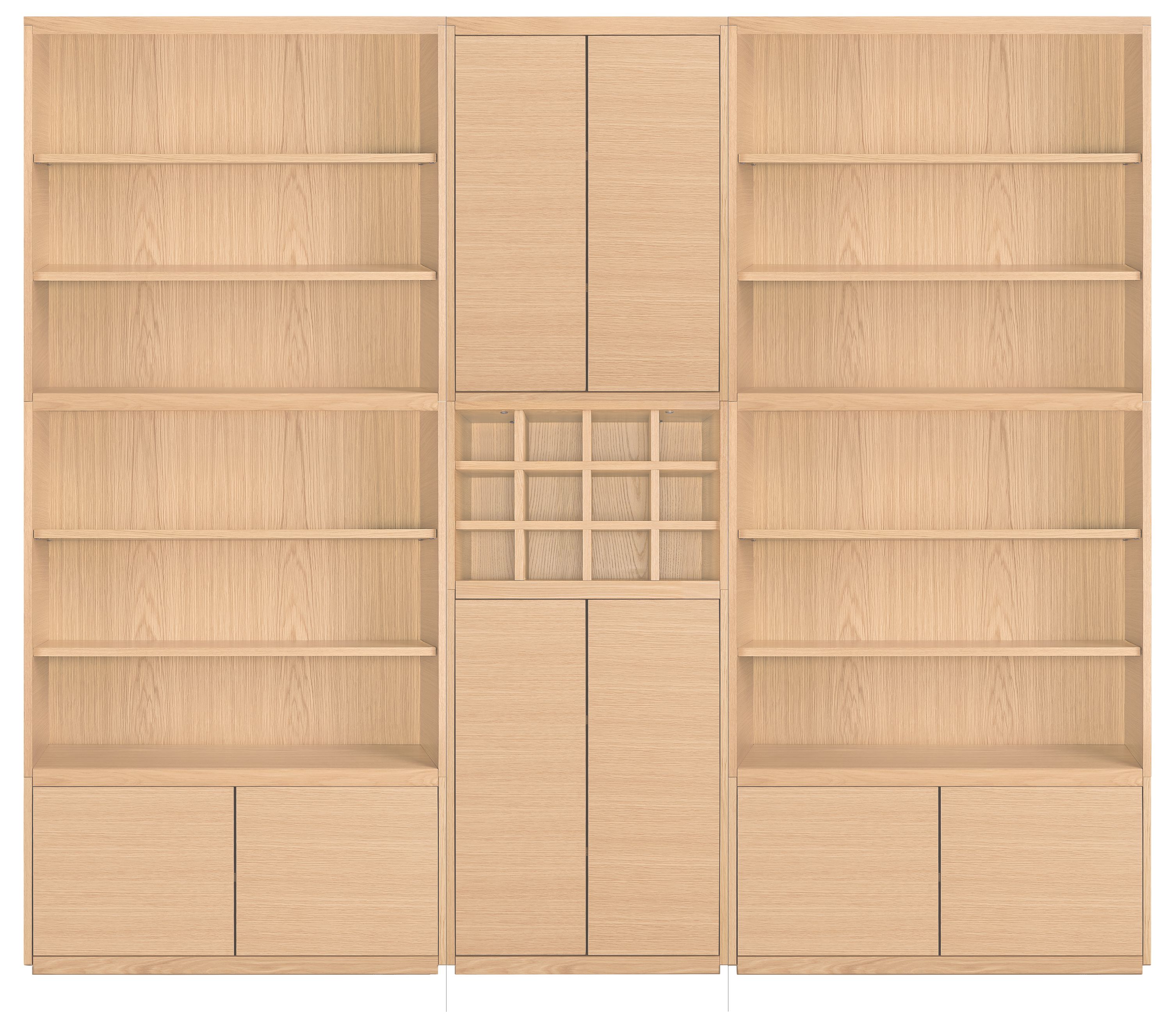 Taylor 96w 20d 84.75h Bookcase Wall Unit