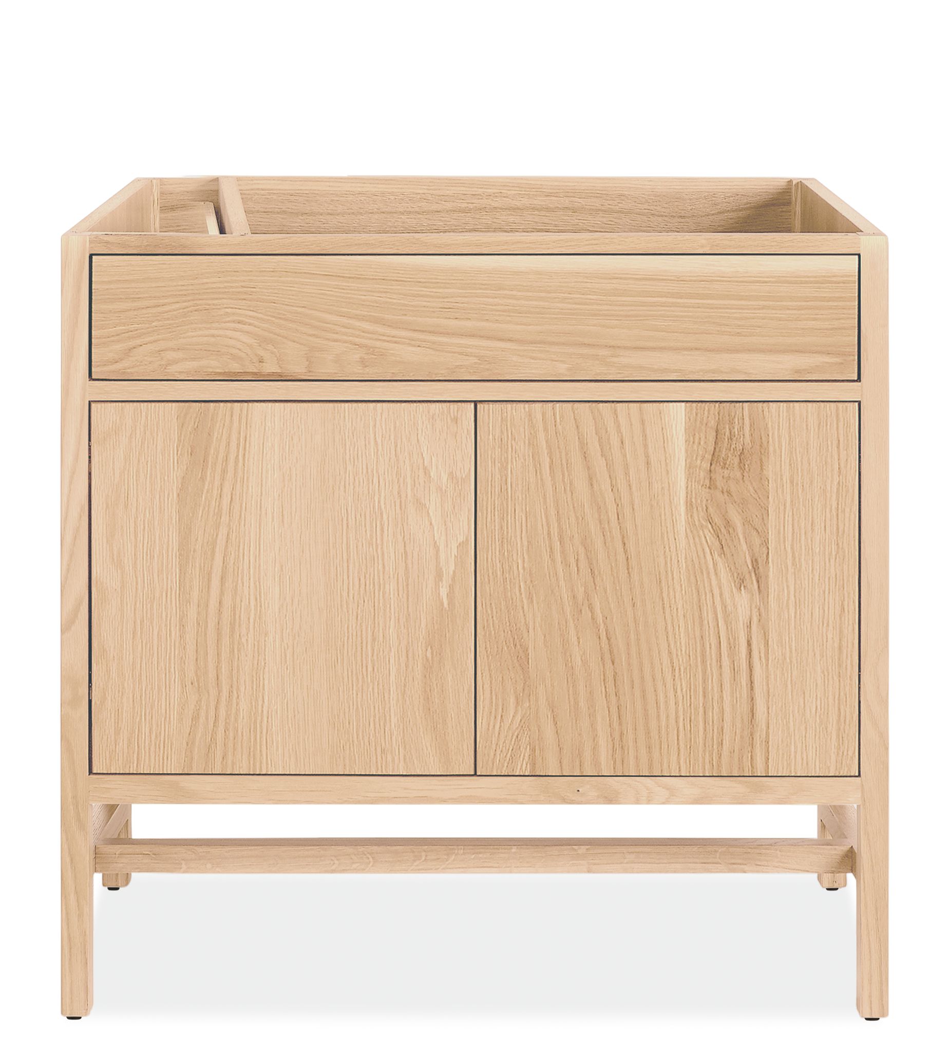 Berkeley 34.5w 21.75d 34h Single-Sink Vanity with No Overhang