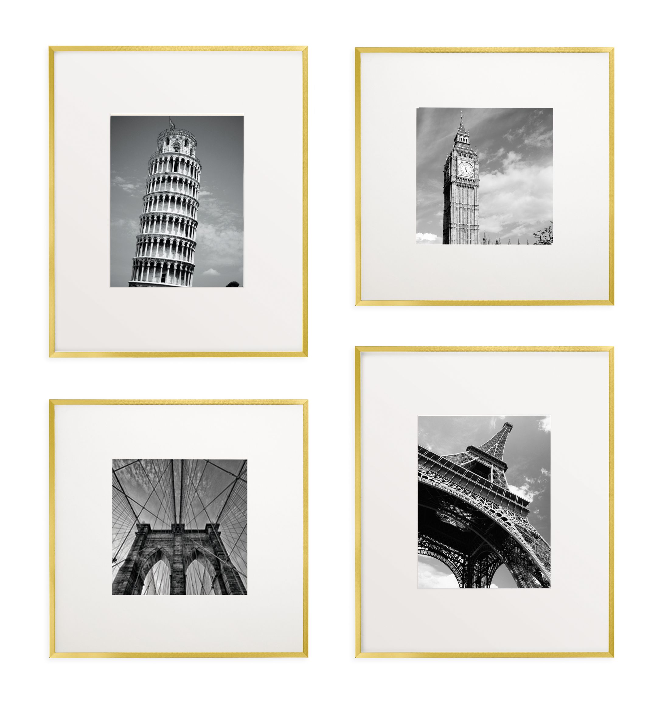 Profile Mixed Frame Set of 4