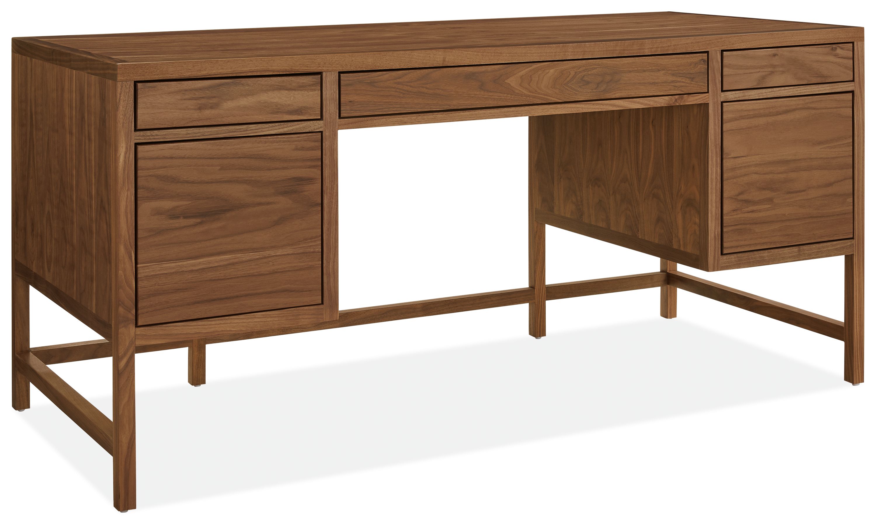 Berkeley 66w 28d 30h Desk with File Drawers