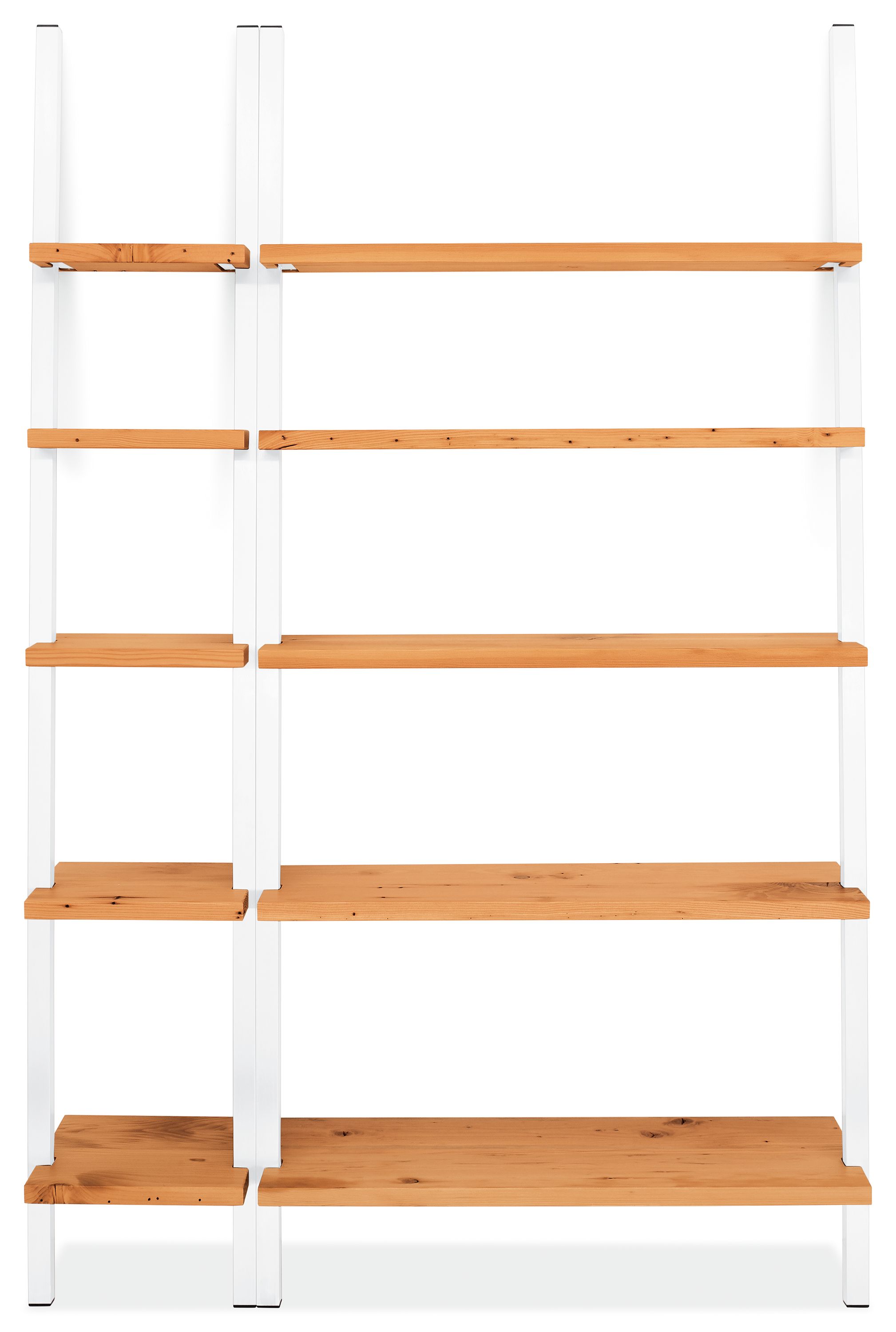 Gallery 55w 14d 85h Leaning Shelf Wall Unit