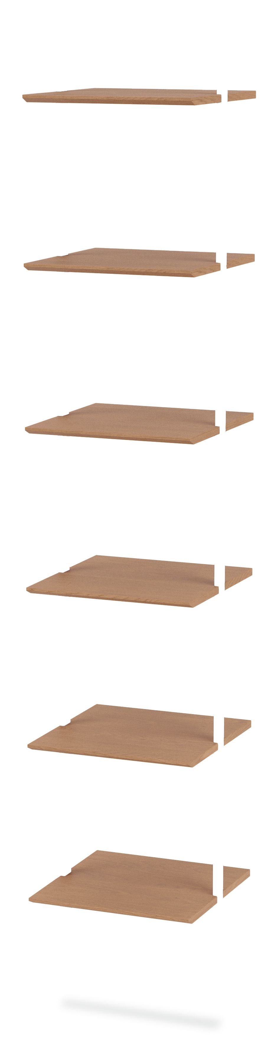 Beam 16w 16d 92.5h Bookcase